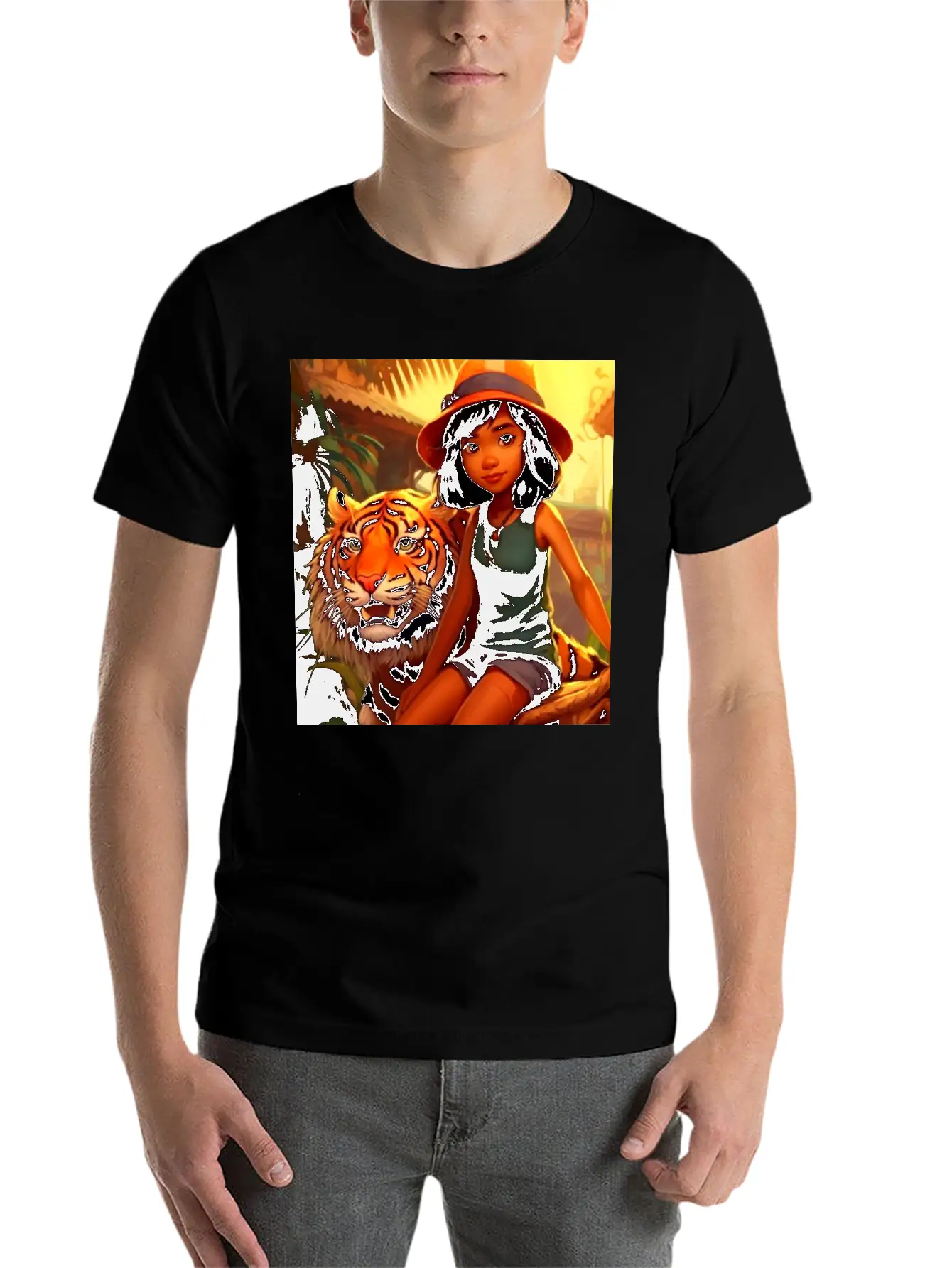 Fashion Breathable Graphic T-Shirt – Perfect For Casual Days