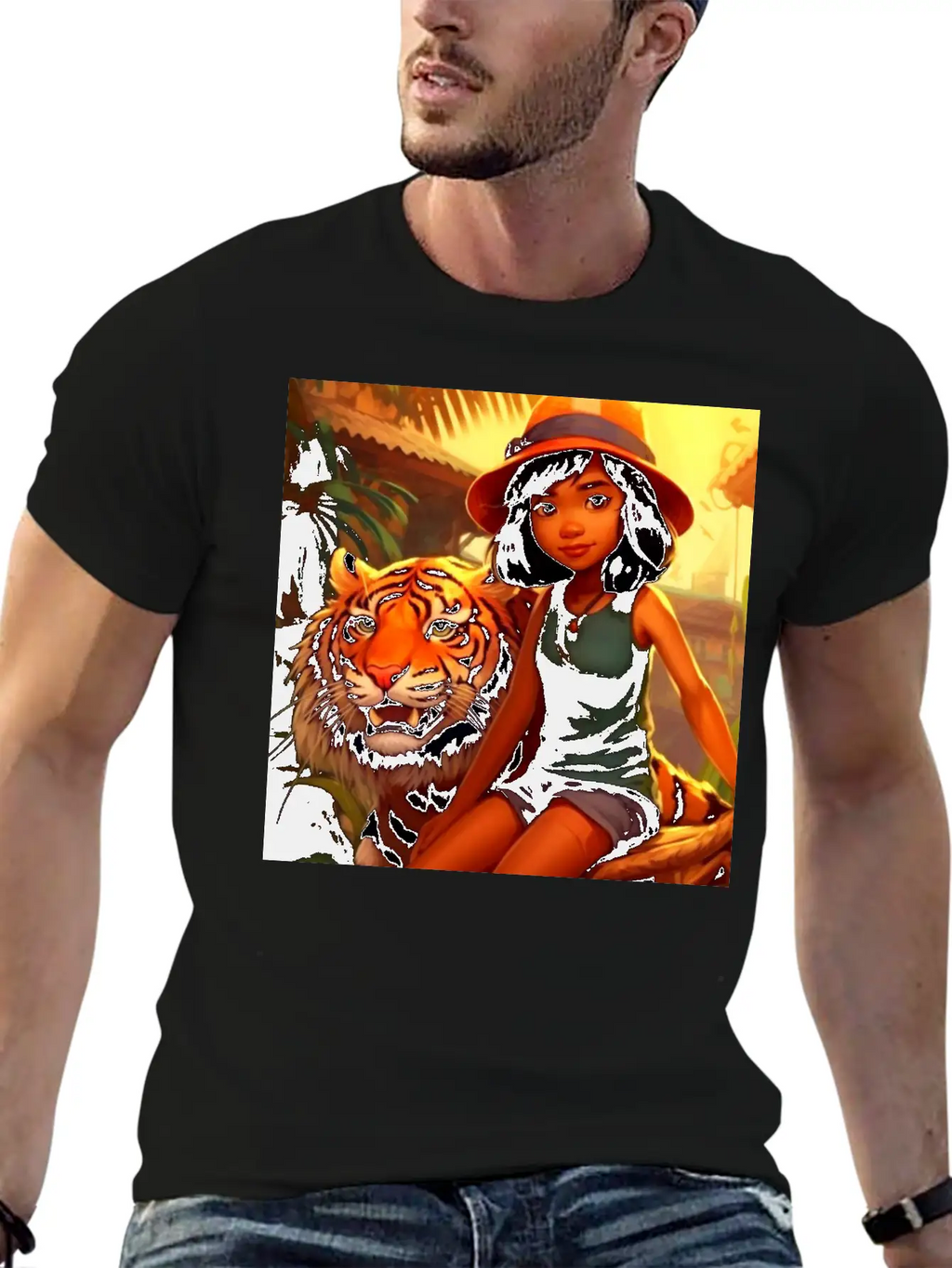 Fashion Breathable Graphic T-Shirt – Perfect For Casual Days