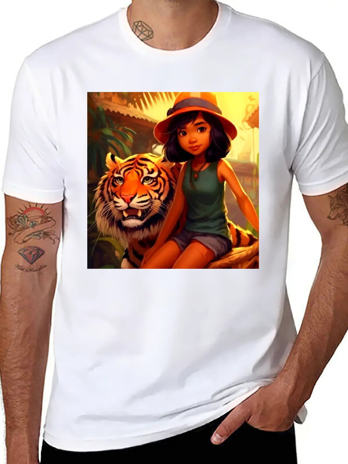 Fashion Breathable Graphic T-Shirt – Perfect For Casual Days