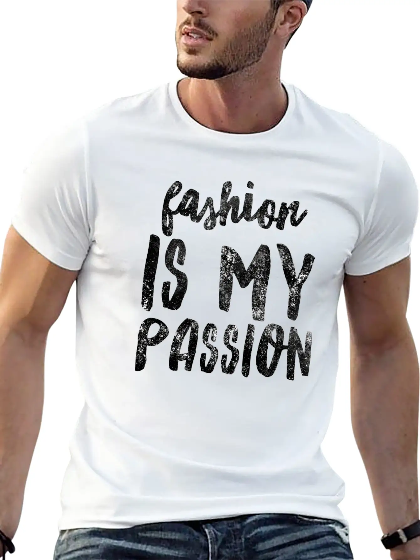Fashion Passion Basic Graphic T-Shirt – Daily Comfort In Soft Cotton