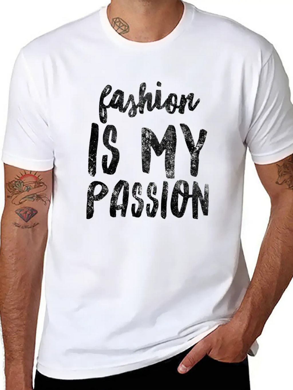 Fashion Passion Basic Graphic T-Shirt – Daily Comfort In Soft Cotton