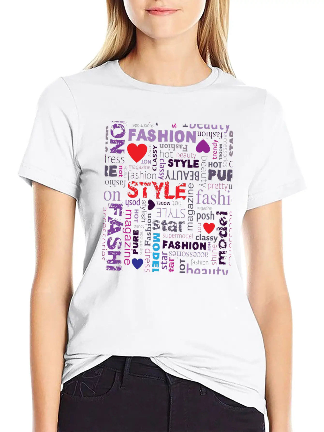 Fashion Relaxed Everyday Tee – Lightweight And Durable Cotton