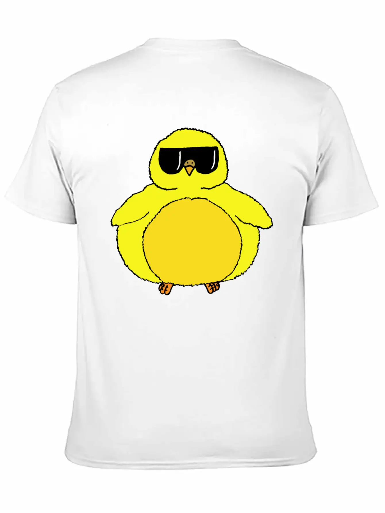 Fat Chick With Sunglasses Relaxed Everyday Tee – Lightweight And Durable Cotton