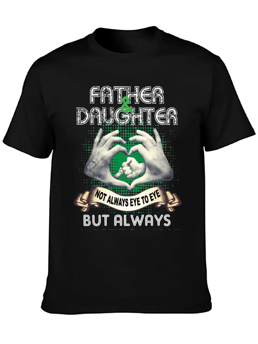 Father And Daughter Not Always Eye To Eye Timeless Short Sleeve Tee – Comfy And Minimalist Design