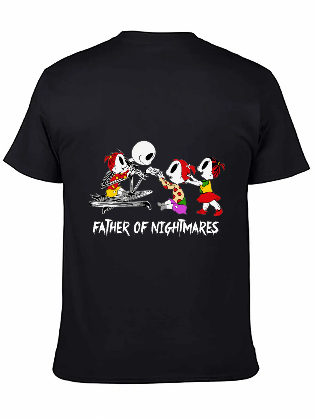 Father Of Nightmares Essential Cotton Tee For Daily Outfits – Unisex Style