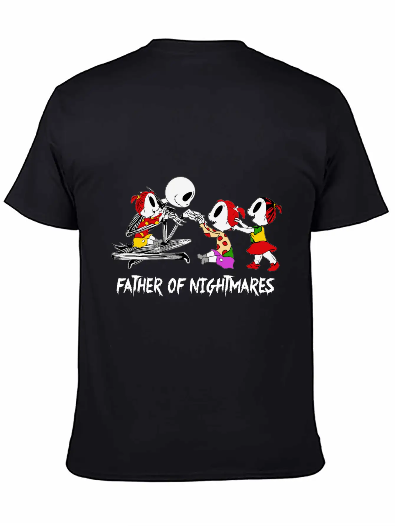 Father Of Nightmares Essential Cotton Tee For Daily Outfits – Unisex Style