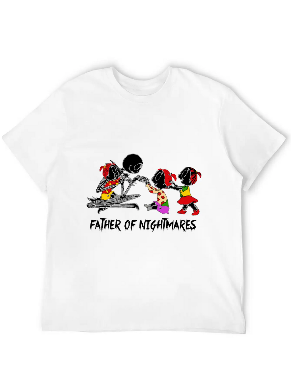 Father Of Nightmares Essential Cotton Tee For Daily Outfits – Unisex Style