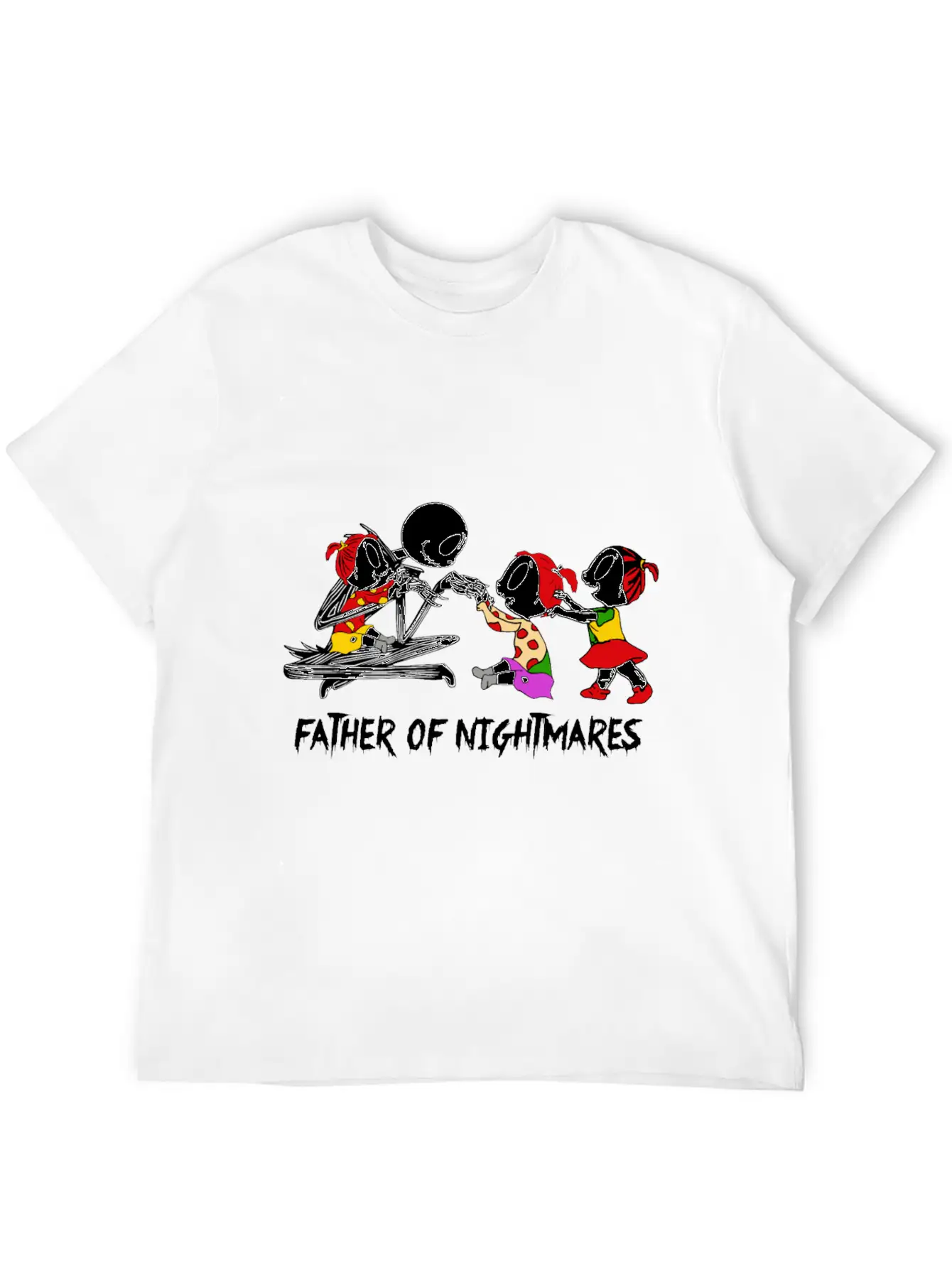 Father Of Nightmares Essential Cotton Tee For Daily Outfits – Unisex Style