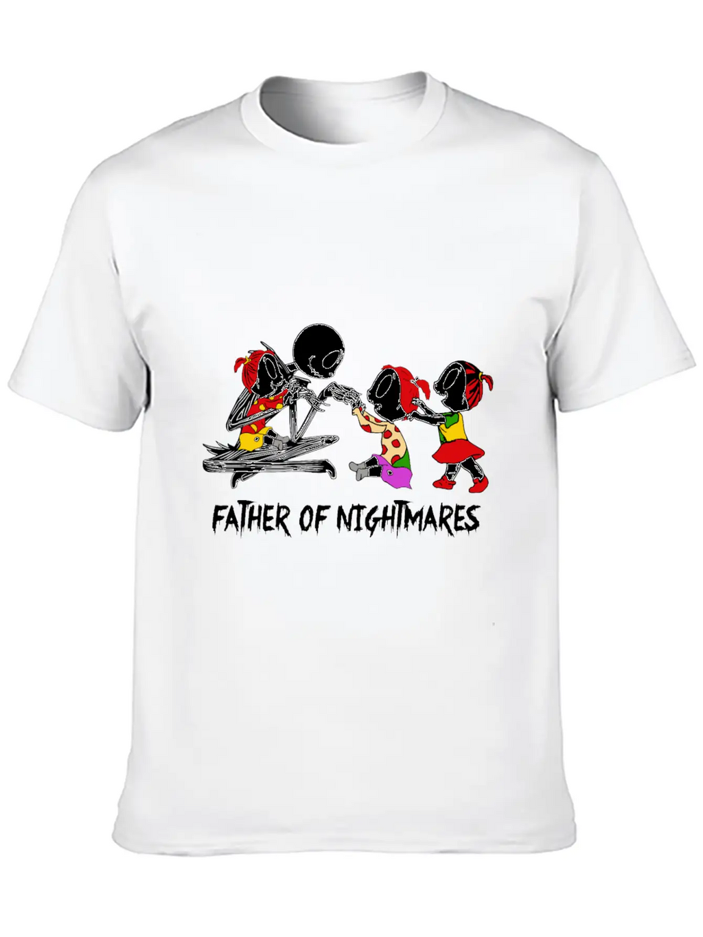 Father Of Nightmares Essential Cotton Tee For Daily Outfits – Unisex Style