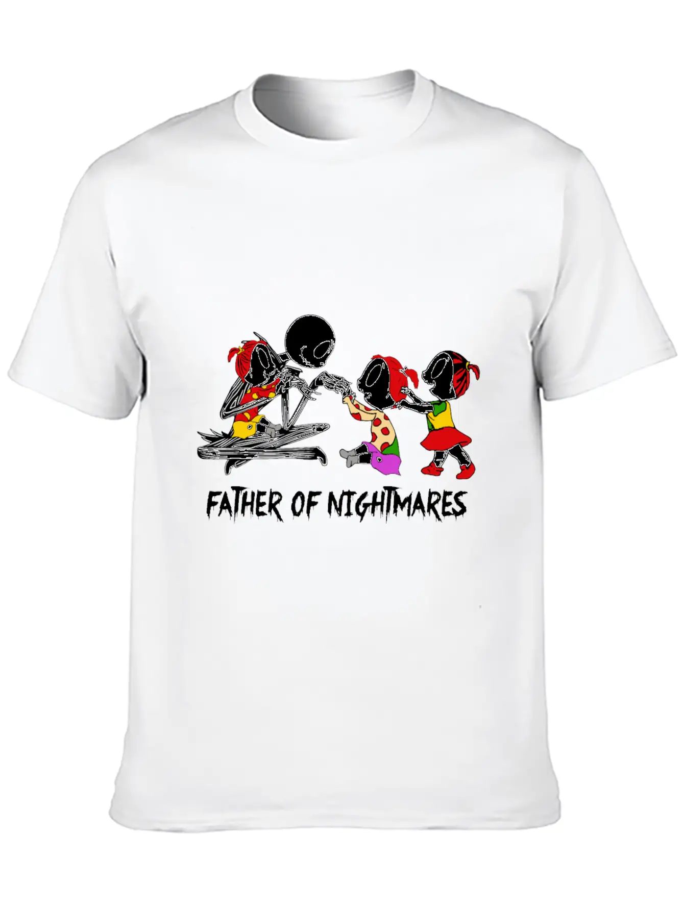 Father Of Nightmares Essential Cotton Tee For Daily Outfits – Unisex Style