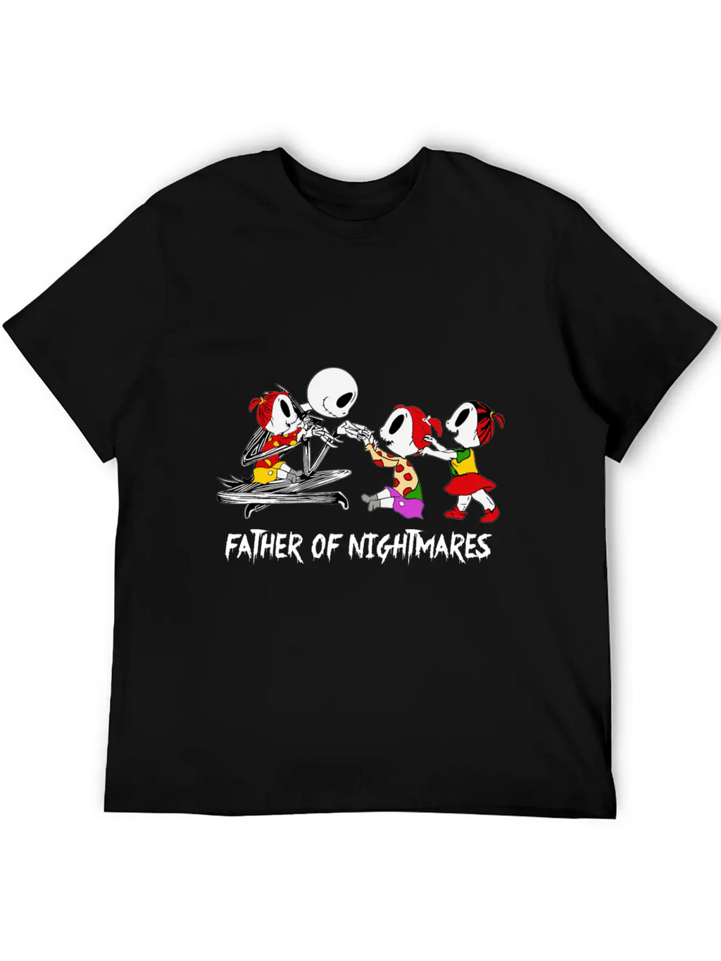 Father Of Nightmares Essential Cotton Tee For Daily Outfits – Unisex Style