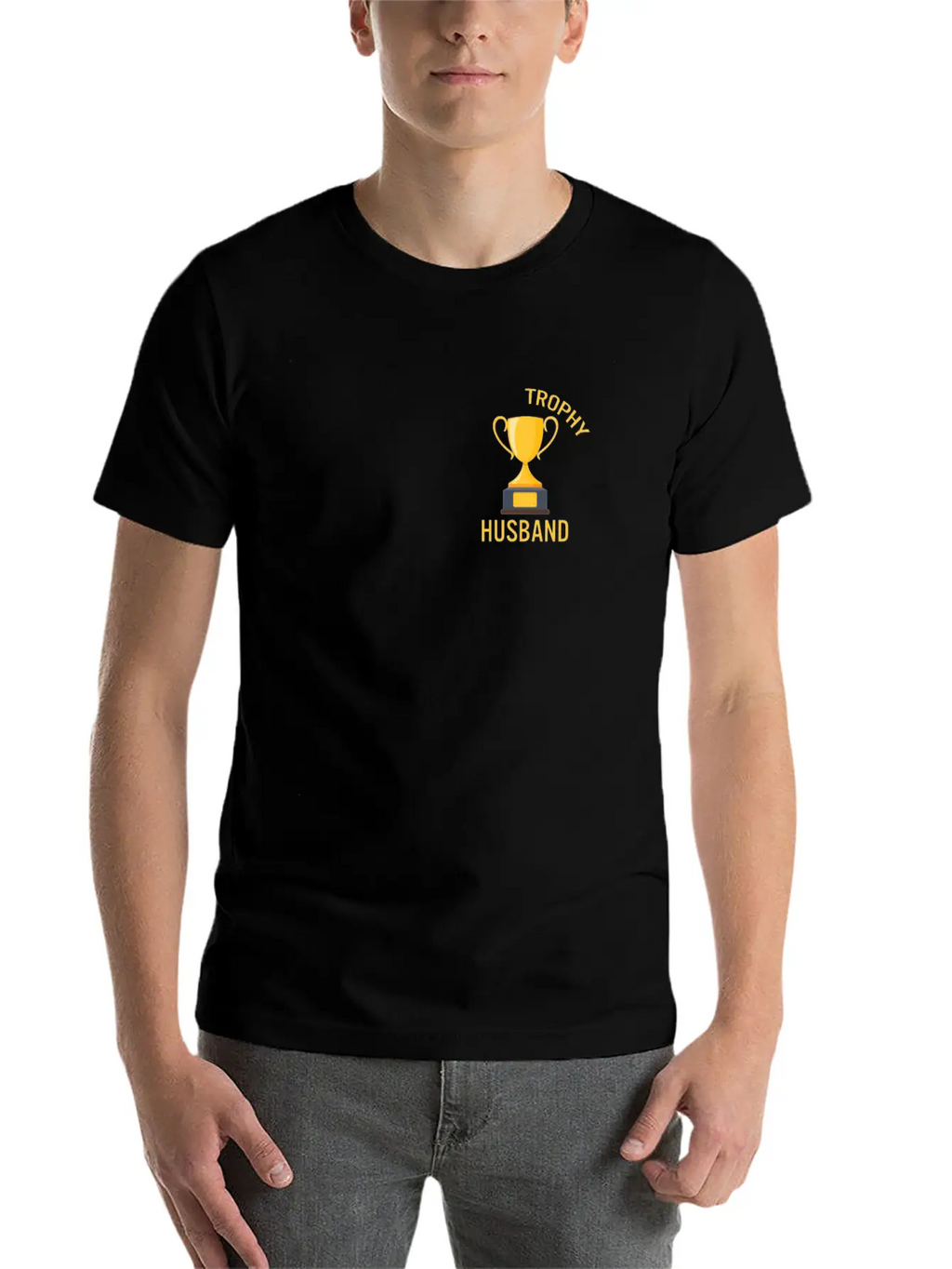 Father's Day Gift, Father's Day Shirt, Trophy Timeless Short Sleeve Tee – Comfy And Minimalist Design