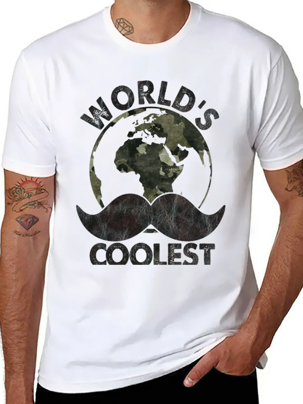 Father's Day Sublimation Essential Cotton Tee For Daily Outfits – Unisex Style