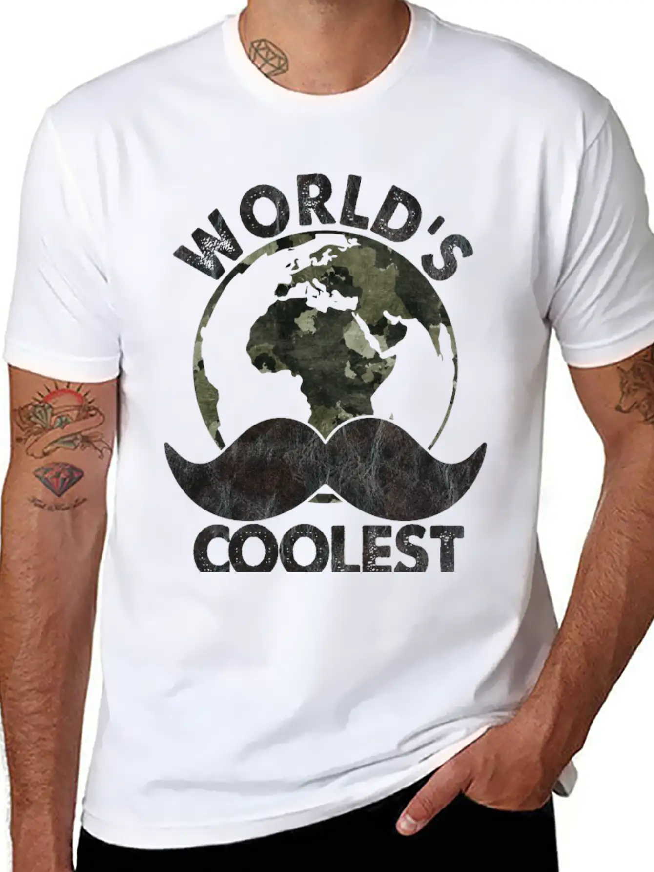 Father's Day Sublimation Essential Cotton Tee For Daily Outfits – Unisex Style