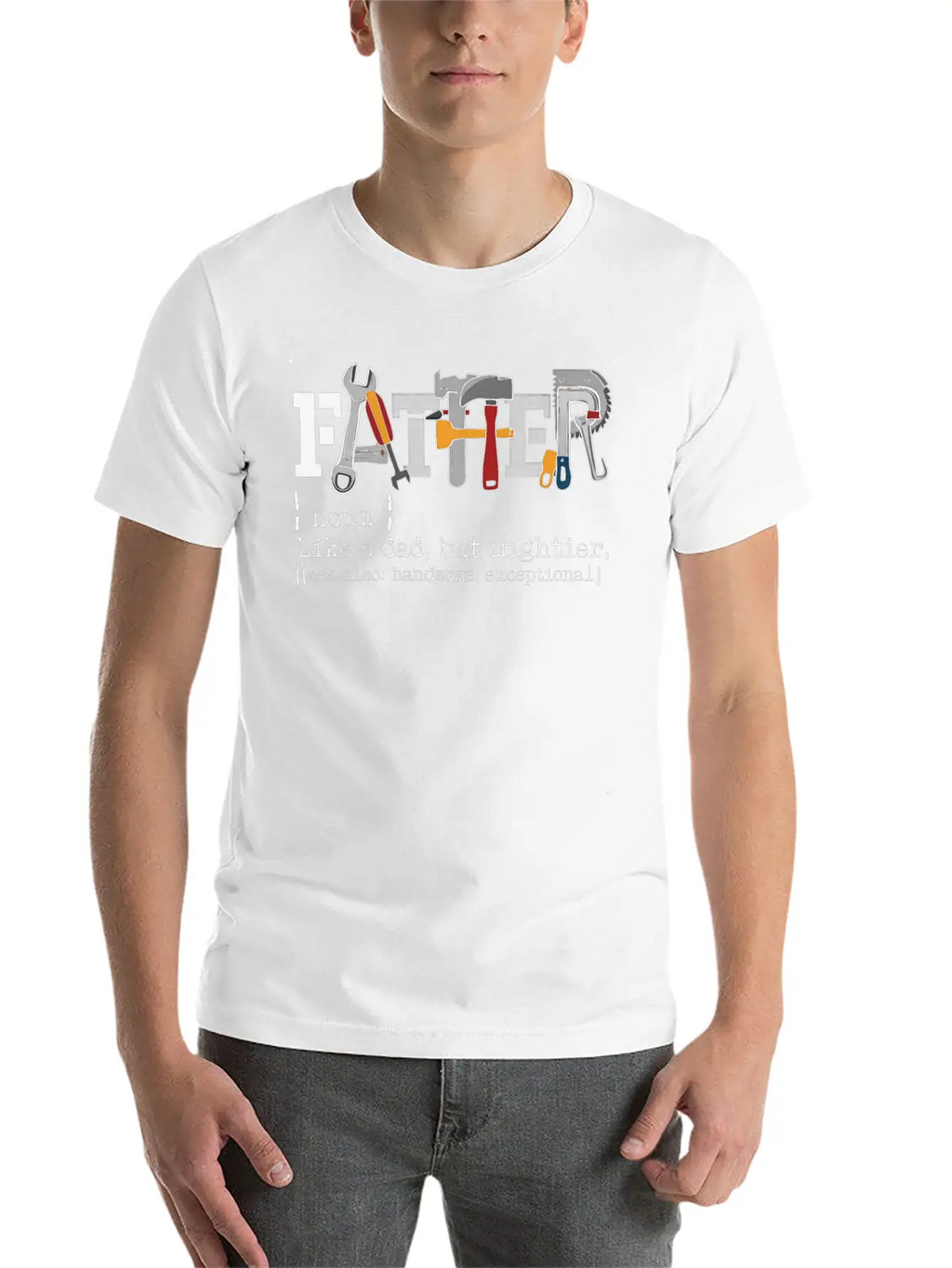Father's Day T-Shirt, Funny Dad Shirt, Gift For Hi Unisex Casual T-Shirt – Clean Design For Daily Comfort