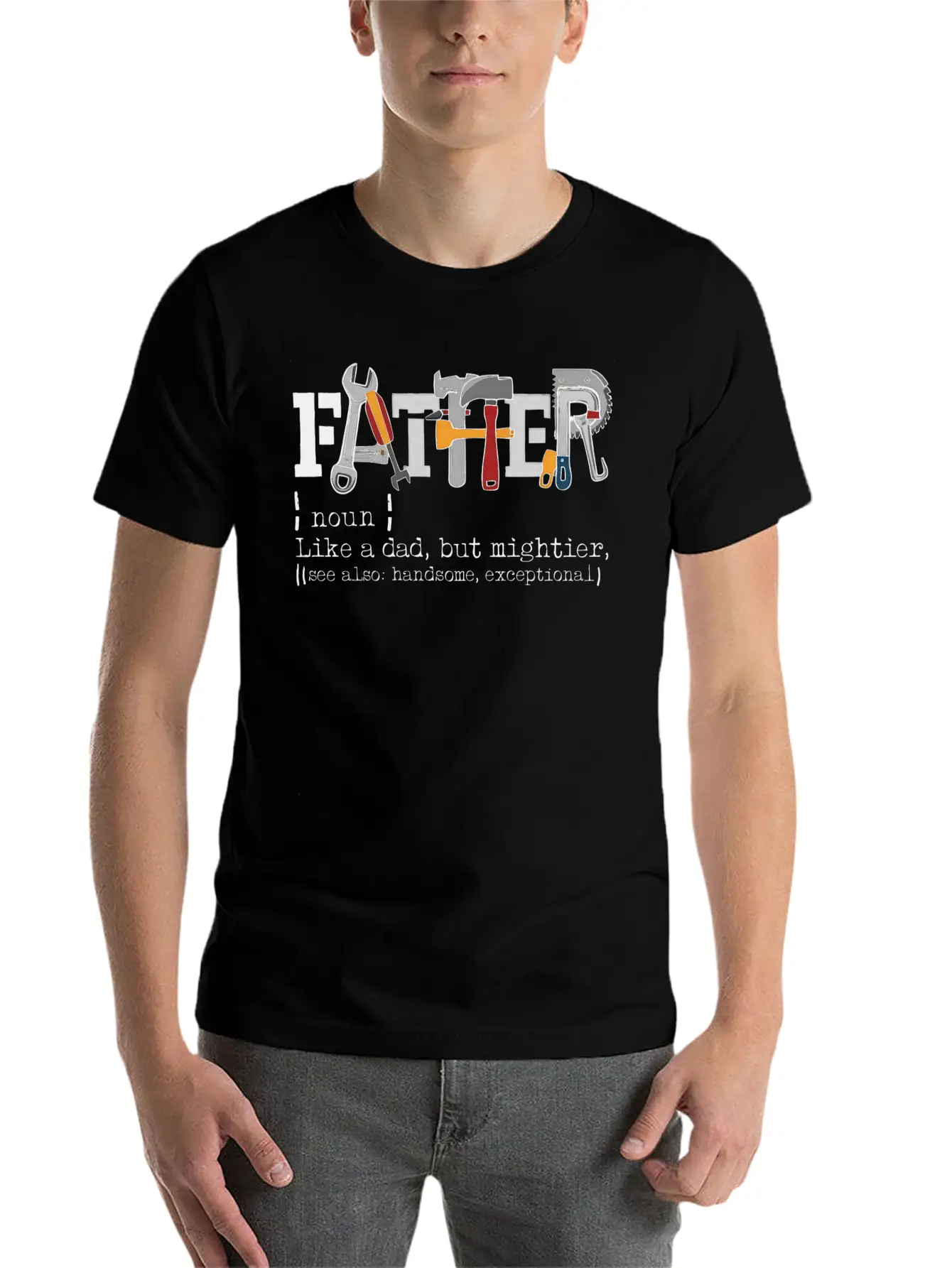 Father's Day T-Shirt, Funny Dad Shirt, Gift For Hi Unisex Casual T-Shirt – Clean Design For Daily Comfort
