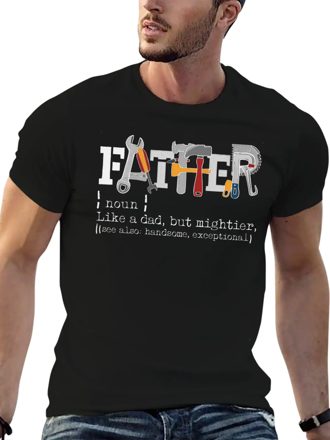 Father's Day T-Shirt, Funny Dad Shirt, Gift For Hi Unisex Casual T-Shirt – Clean Design For Daily Comfort