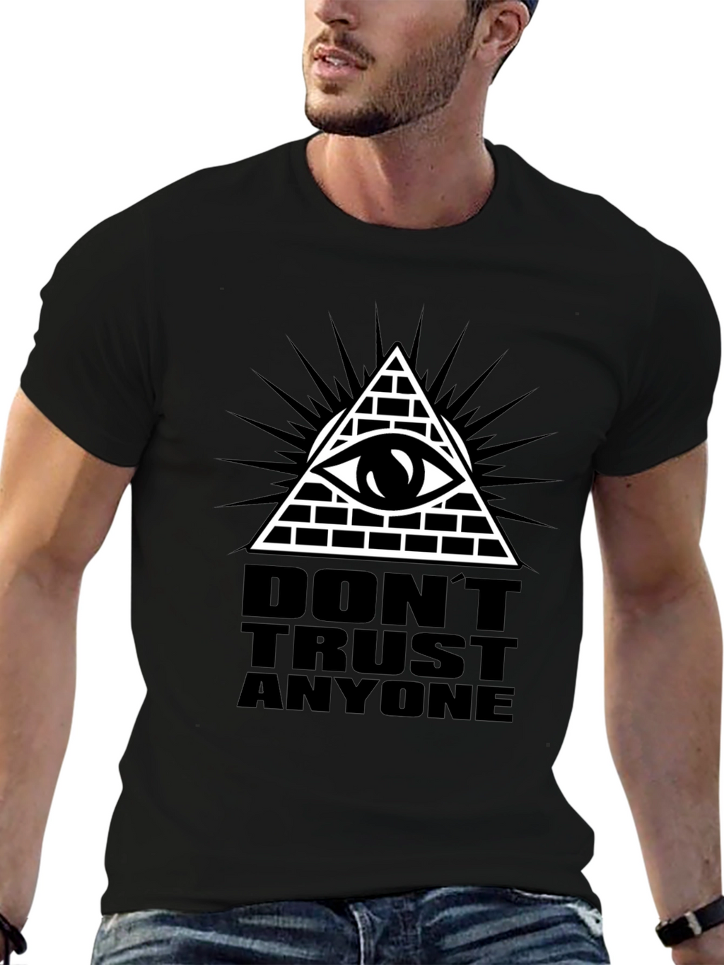 Illuminati Eye T-Shirt - Dont Trust Anyone