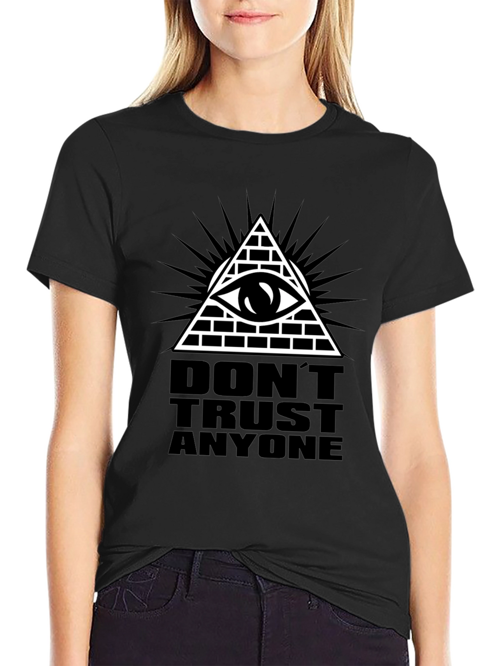 Illuminati Eye T-Shirt - Dont Trust Anyone