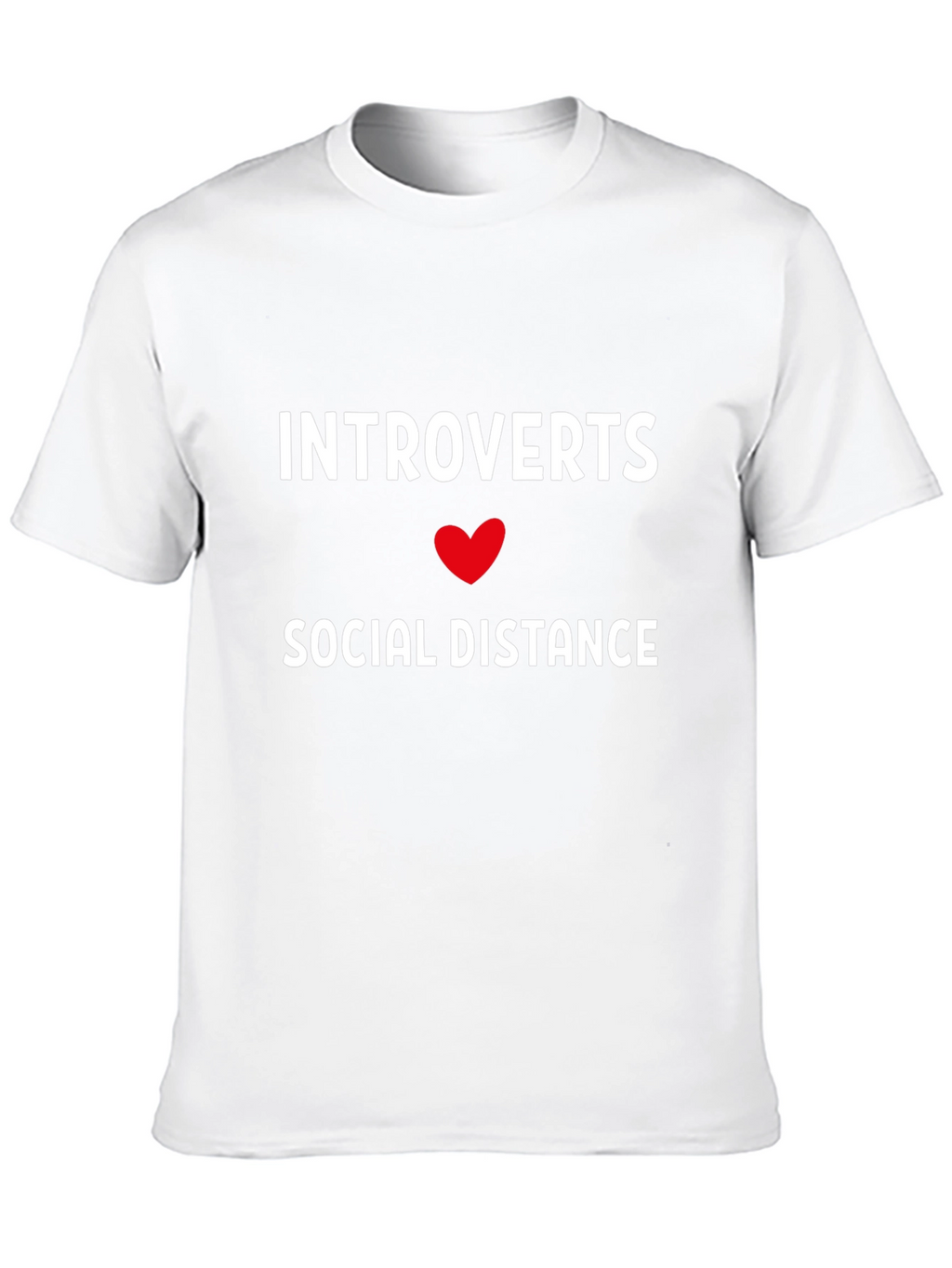 Introverts Social Distance Graphic Tee
