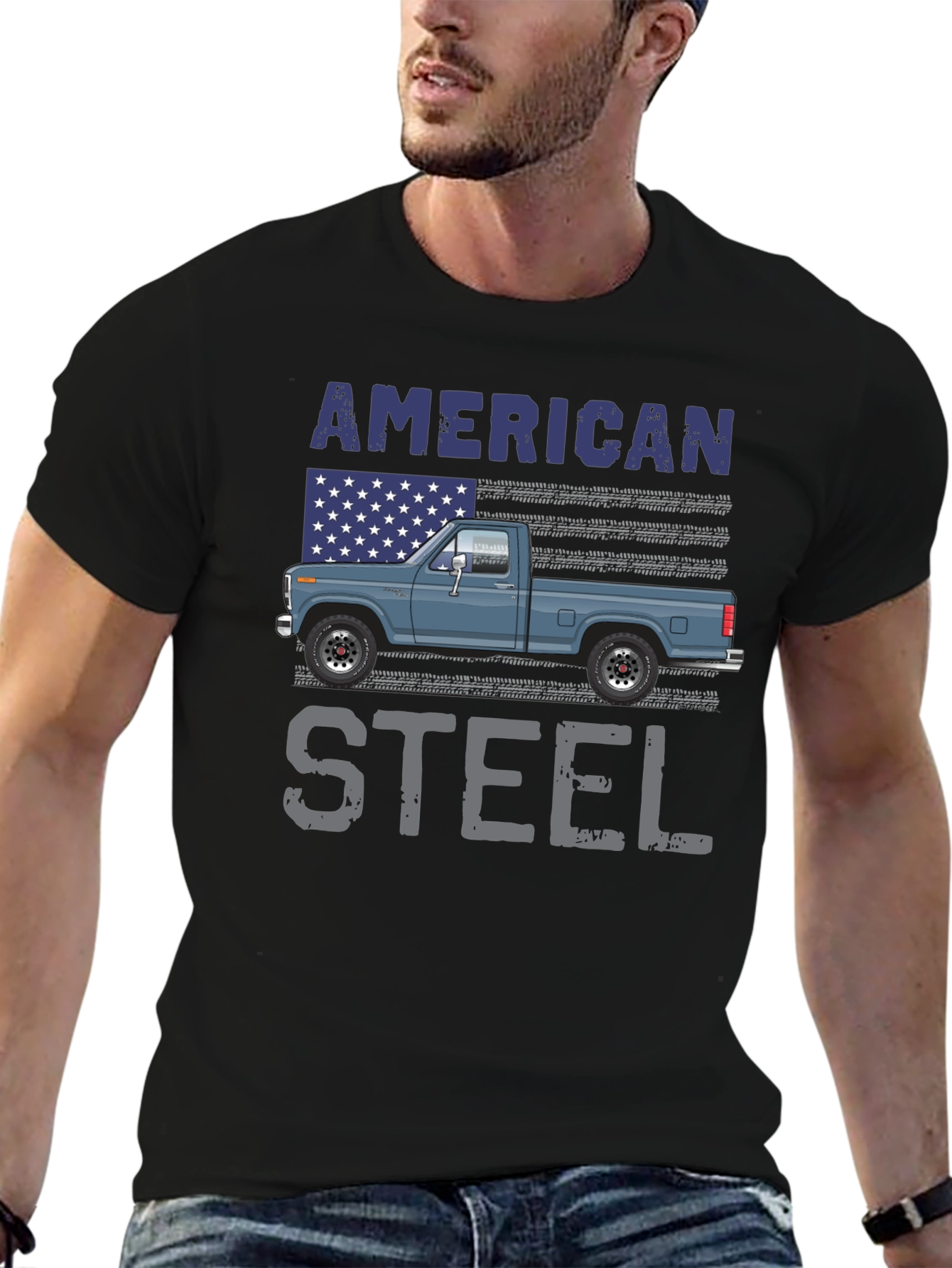 American Steel Truck T-Shirt