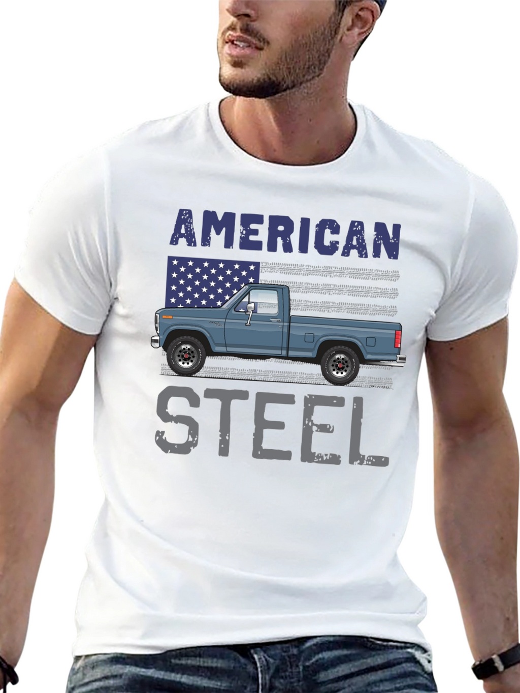 American Steel Truck T-Shirt