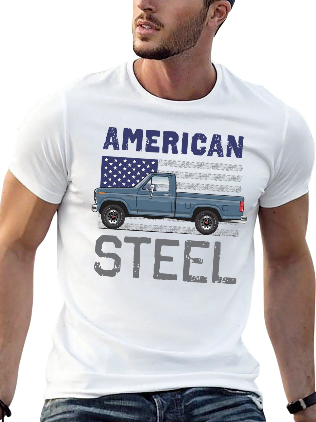 American Steel Truck T-Shirt