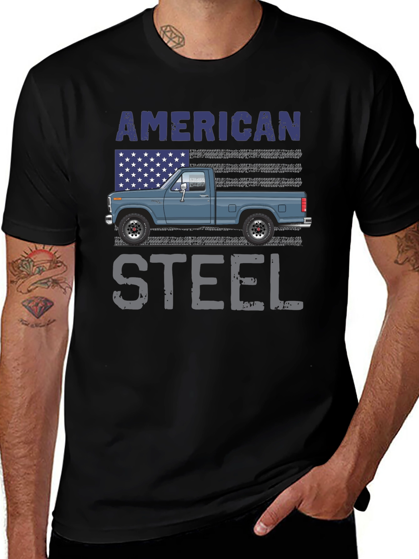 American Steel Truck T-Shirt