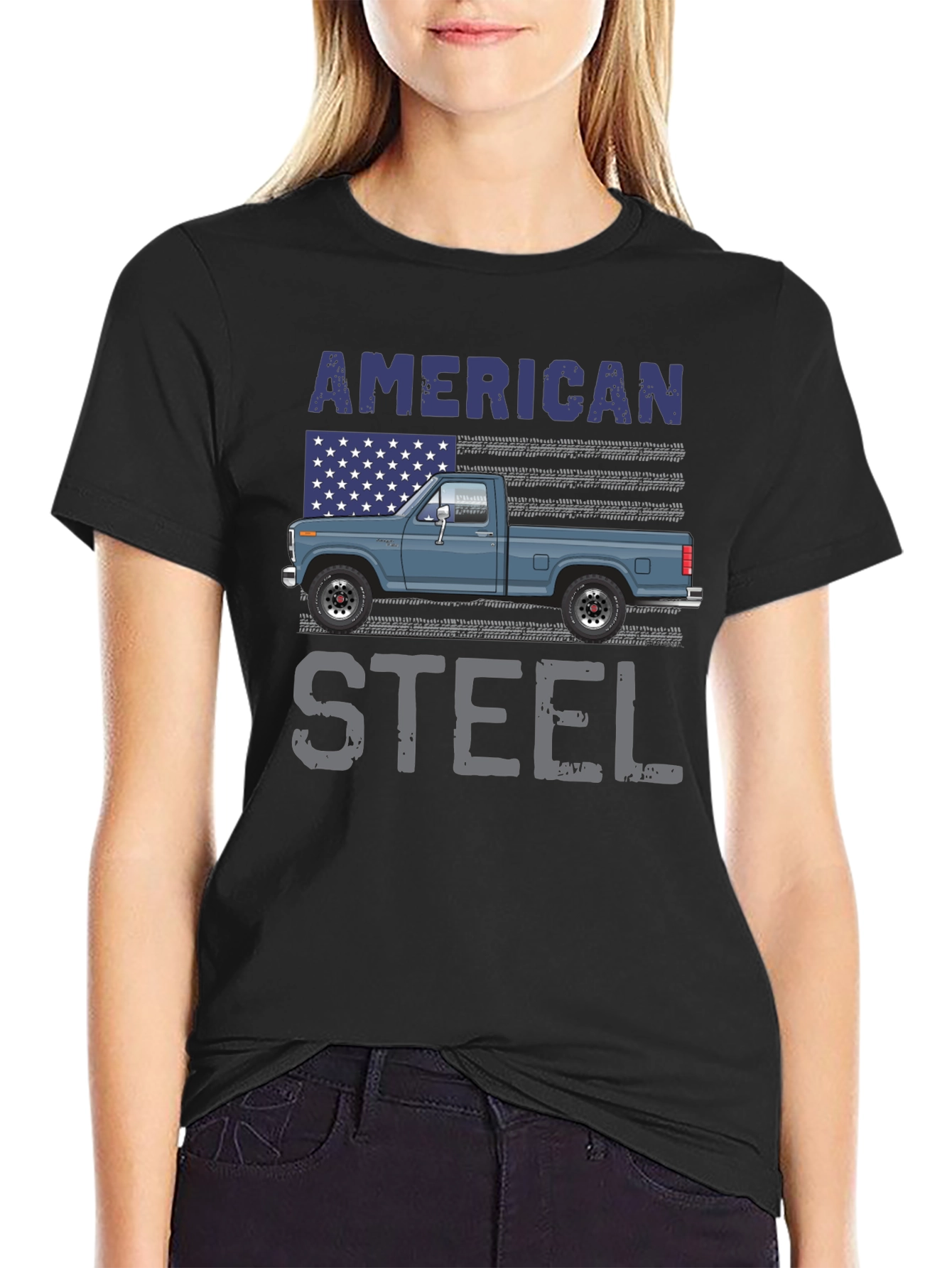 American Steel Truck T-Shirt