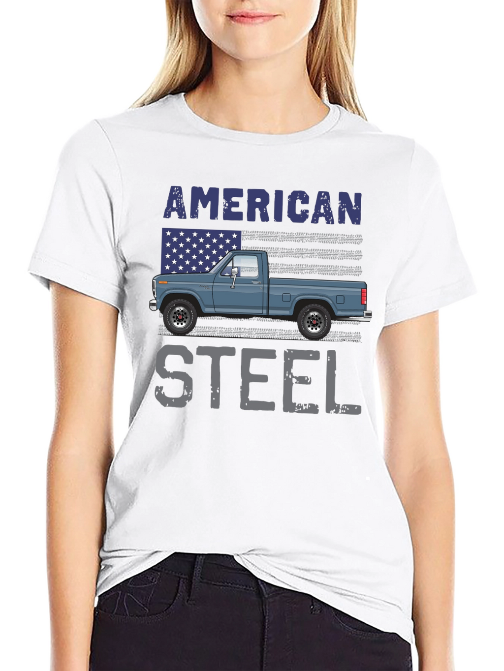 American Steel Truck T-Shirt