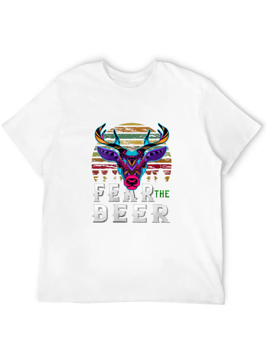 Fear The-Deer Gift For Milwaukee Basketball Bucks Basic Graphic T-Shirt – Daily Comfort In Soft Cotton
