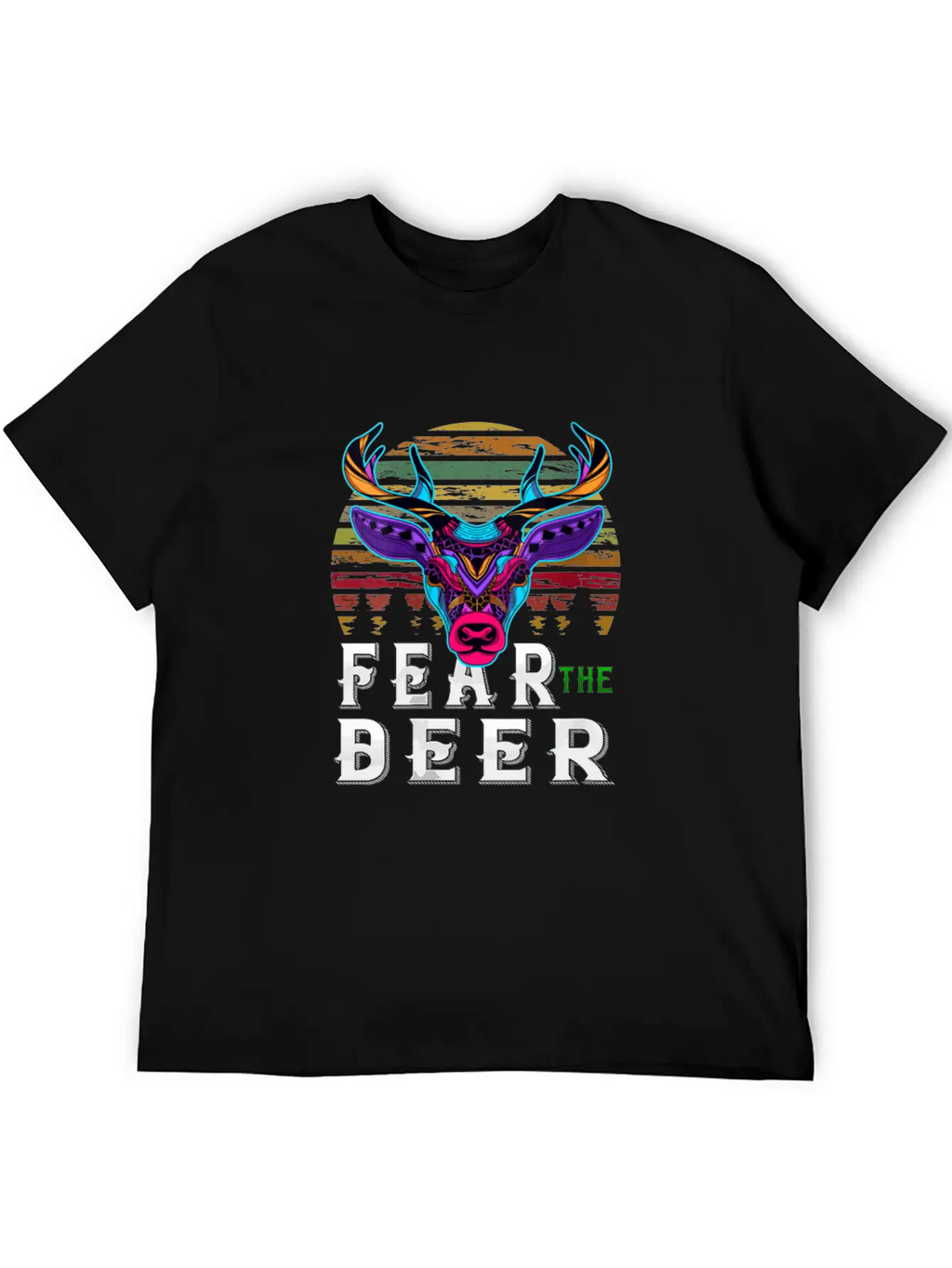 Fear The-Deer Gift For Milwaukee Basketball Bucks Basic Graphic T-Shirt – Daily Comfort In Soft Cotton