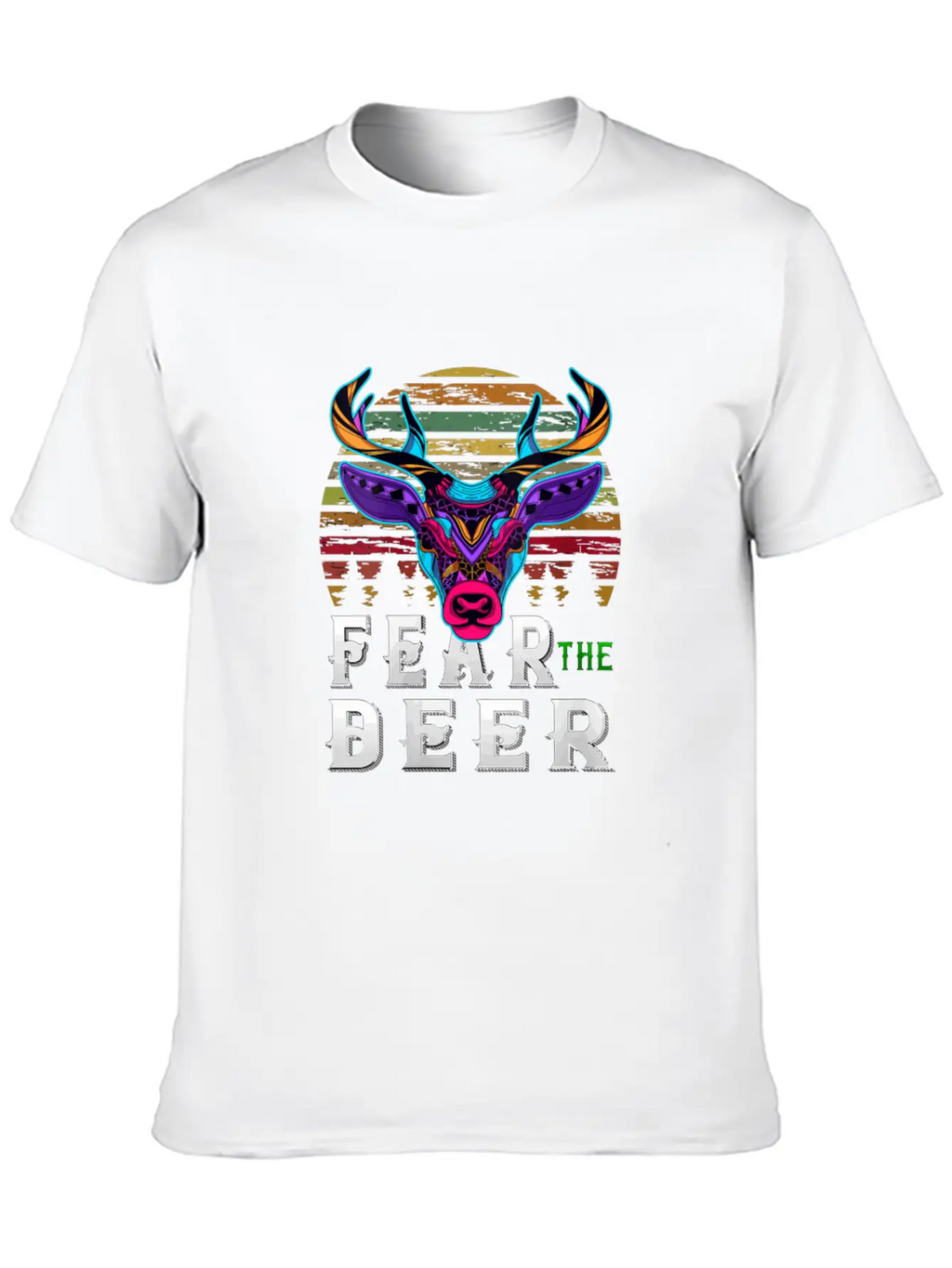 Fear The-Deer Gift For Milwaukee Basketball Bucks Basic Graphic T-Shirt – Daily Comfort In Soft Cotton