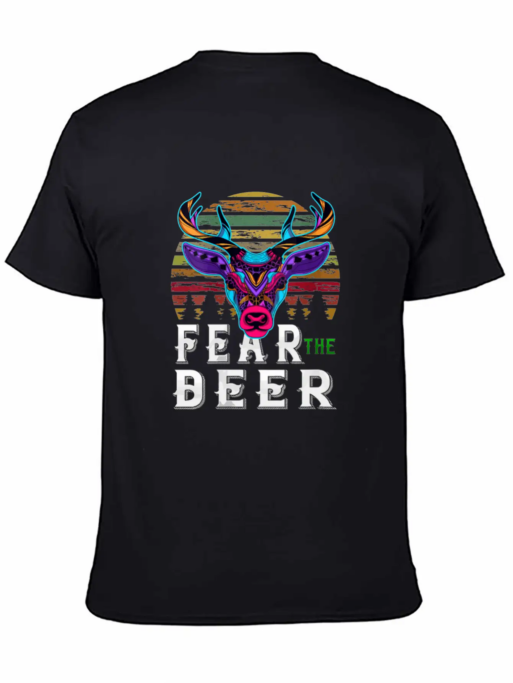 Fear The-Deer Gift For Milwaukee Basketball Bucks Basic Graphic T-Shirt – Daily Comfort In Soft Cotton