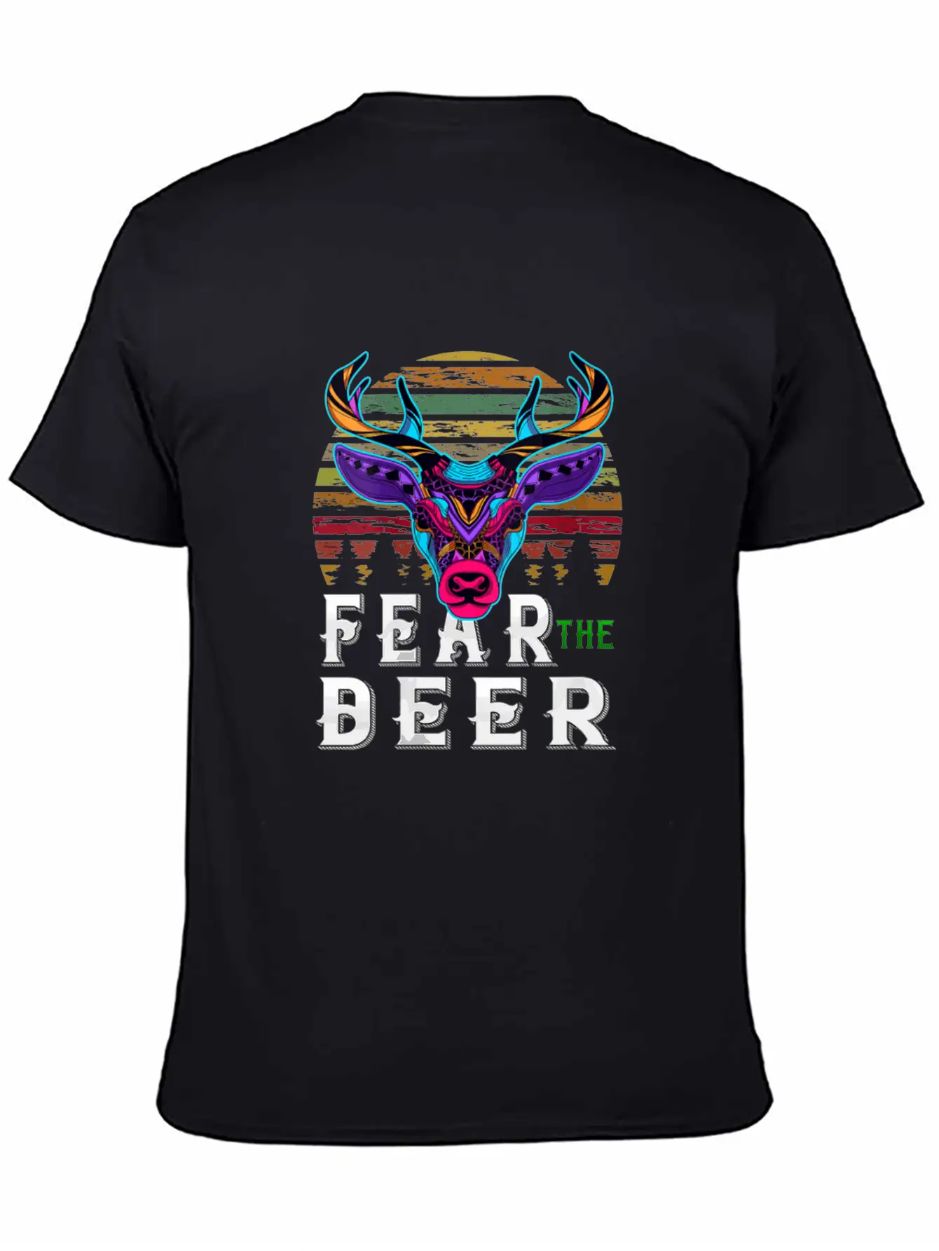 Fear The-Deer Gift For Milwaukee Basketball Bucks Basic Graphic T-Shirt – Daily Comfort In Soft Cotton