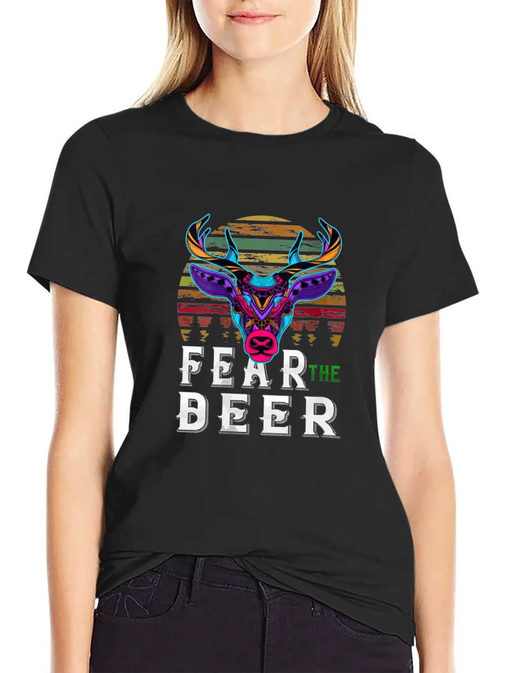 Fear The-Deer Gift For Milwaukee Basketball Bucks Basic Graphic T-Shirt – Daily Comfort In Soft Cotton