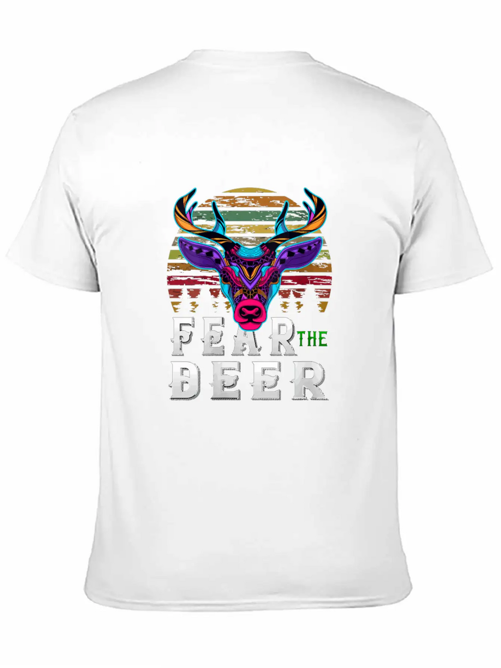 Fear The-Deer Gift For Milwaukee Basketball Bucks Basic Graphic T-Shirt – Daily Comfort In Soft Cotton