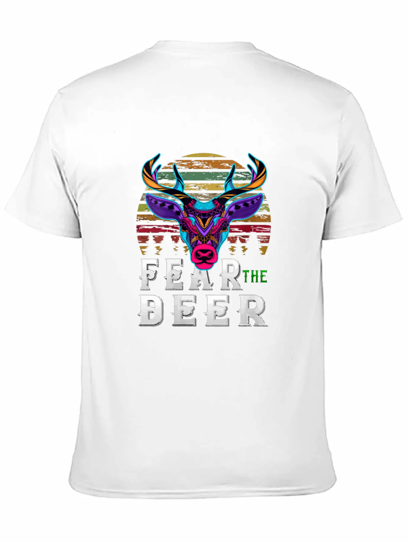 Fear The-Deer Gift For Milwaukee Basketball Bucks Basic Graphic T-Shirt – Daily Comfort In Soft Cotton