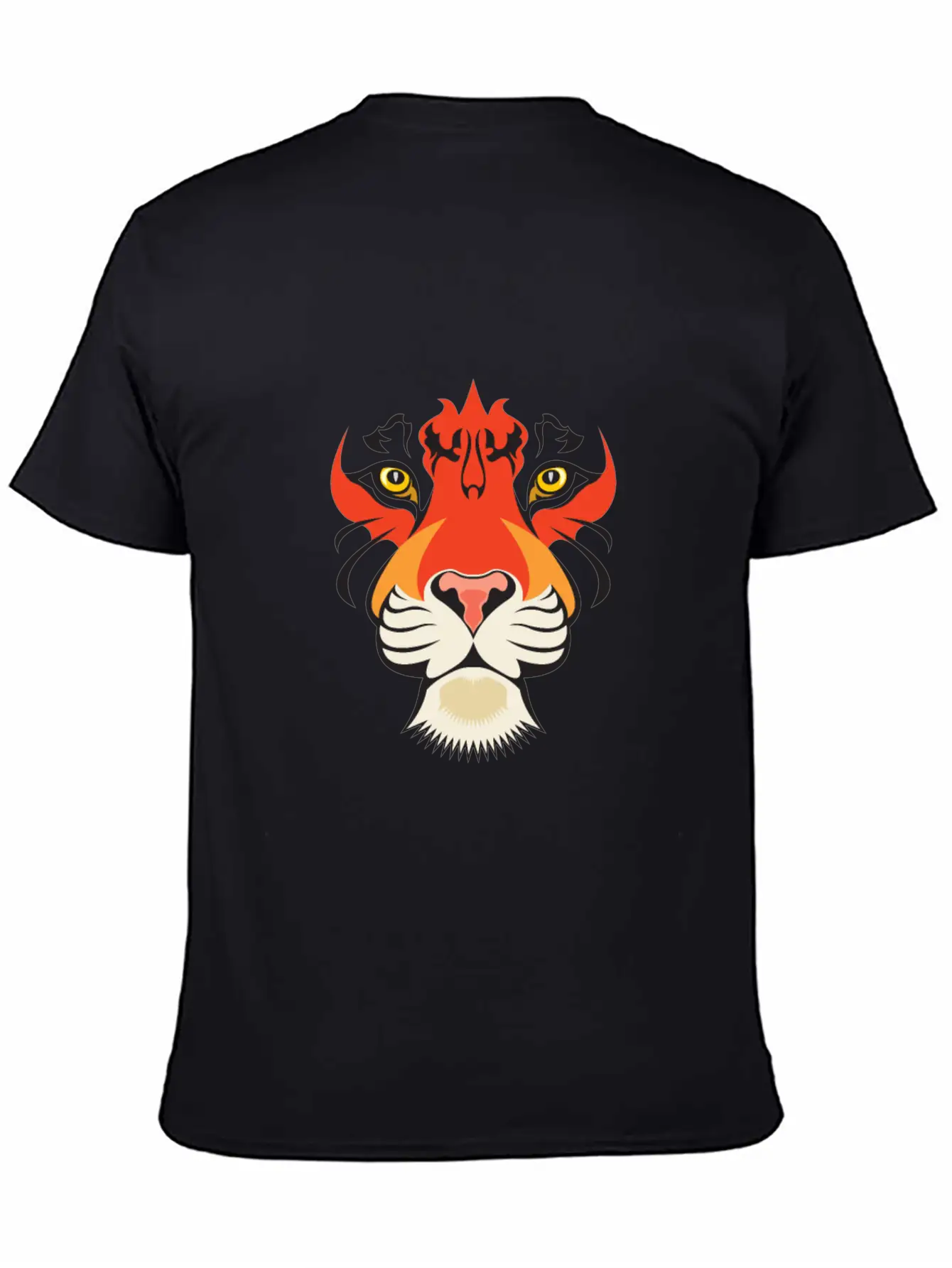 Fearless Big Cat Tiger Eye Tiger Face Tiger Head Stylish Everyday T-Shirt – Unisex Basic Cotton Tee