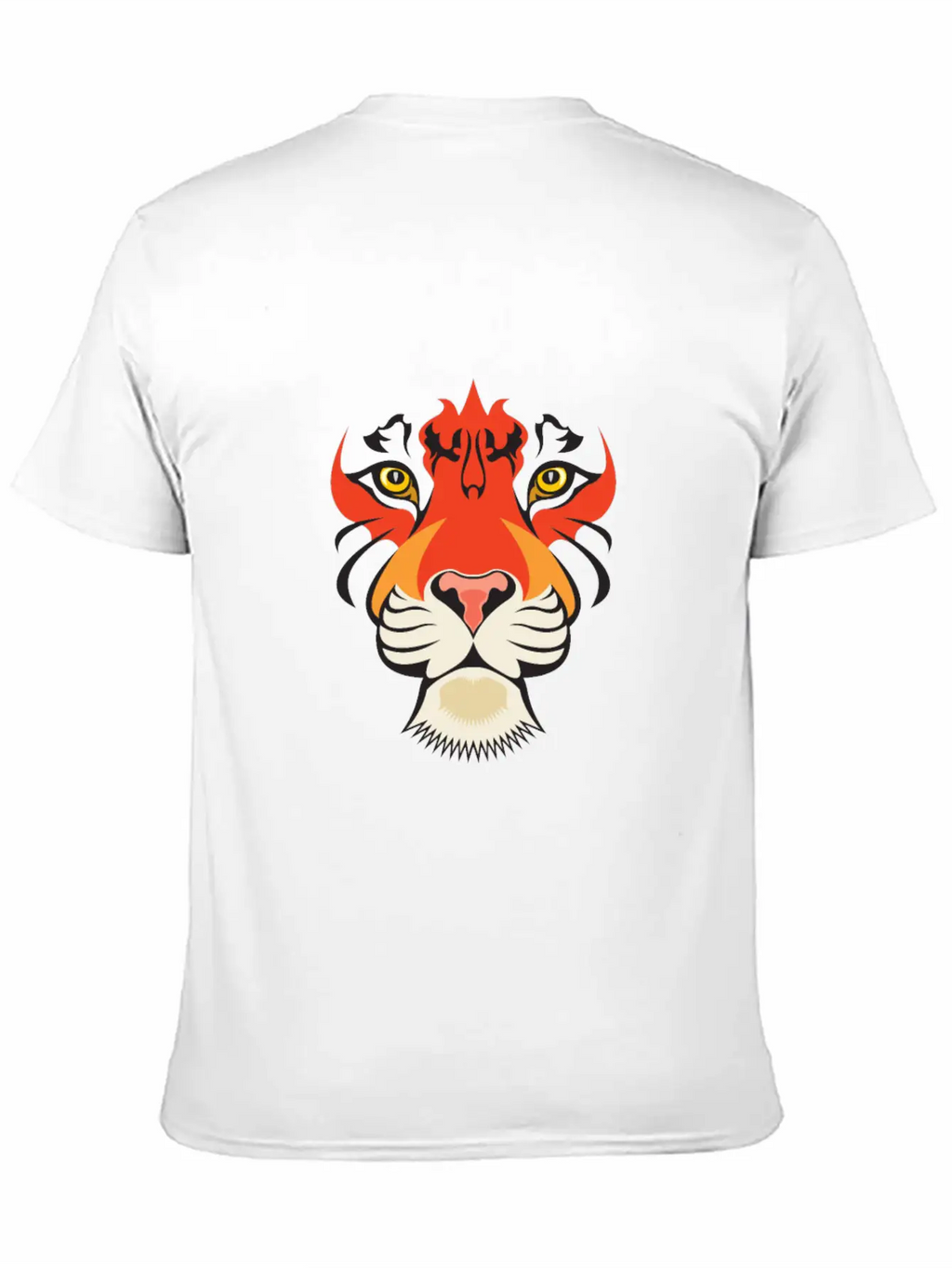Fearless Big Cat Tiger Eye Tiger Face Tiger Head Stylish Everyday T-Shirt – Unisex Basic Cotton Tee