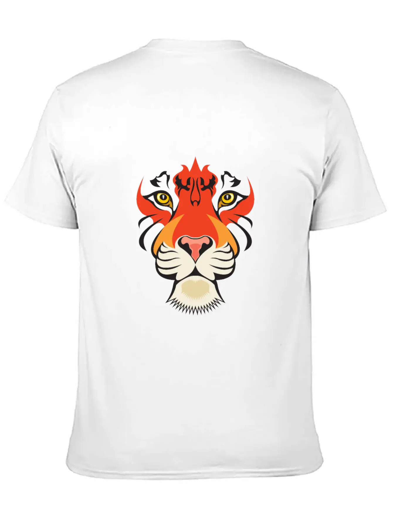 Fearless Big Cat Tiger Eye Tiger Face Tiger Head Stylish Everyday T-Shirt – Unisex Basic Cotton Tee