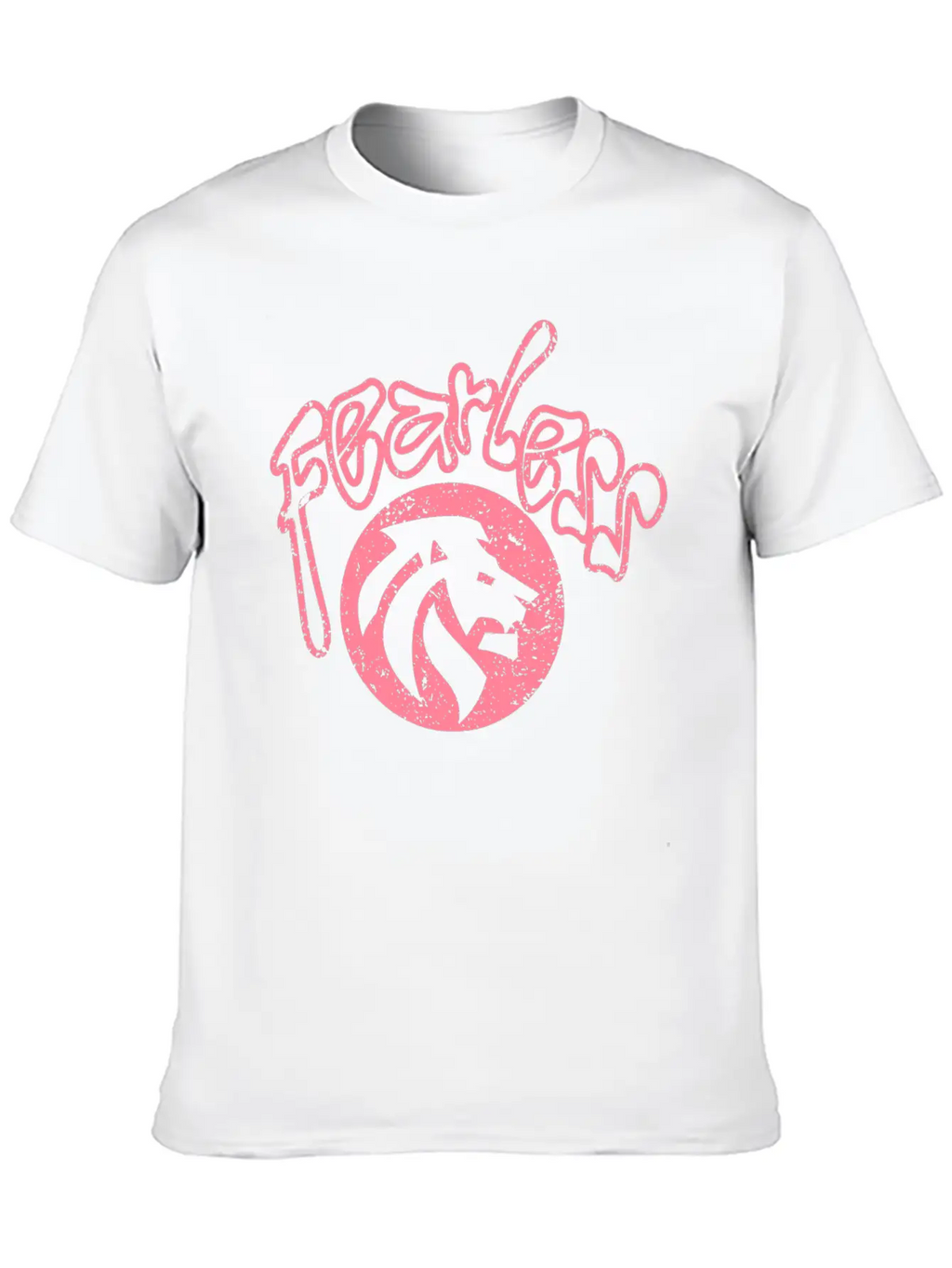 Fearless Quote Varsity T-shirt Basic Graphic T-Shirt – Daily Comfort In Soft Cotton