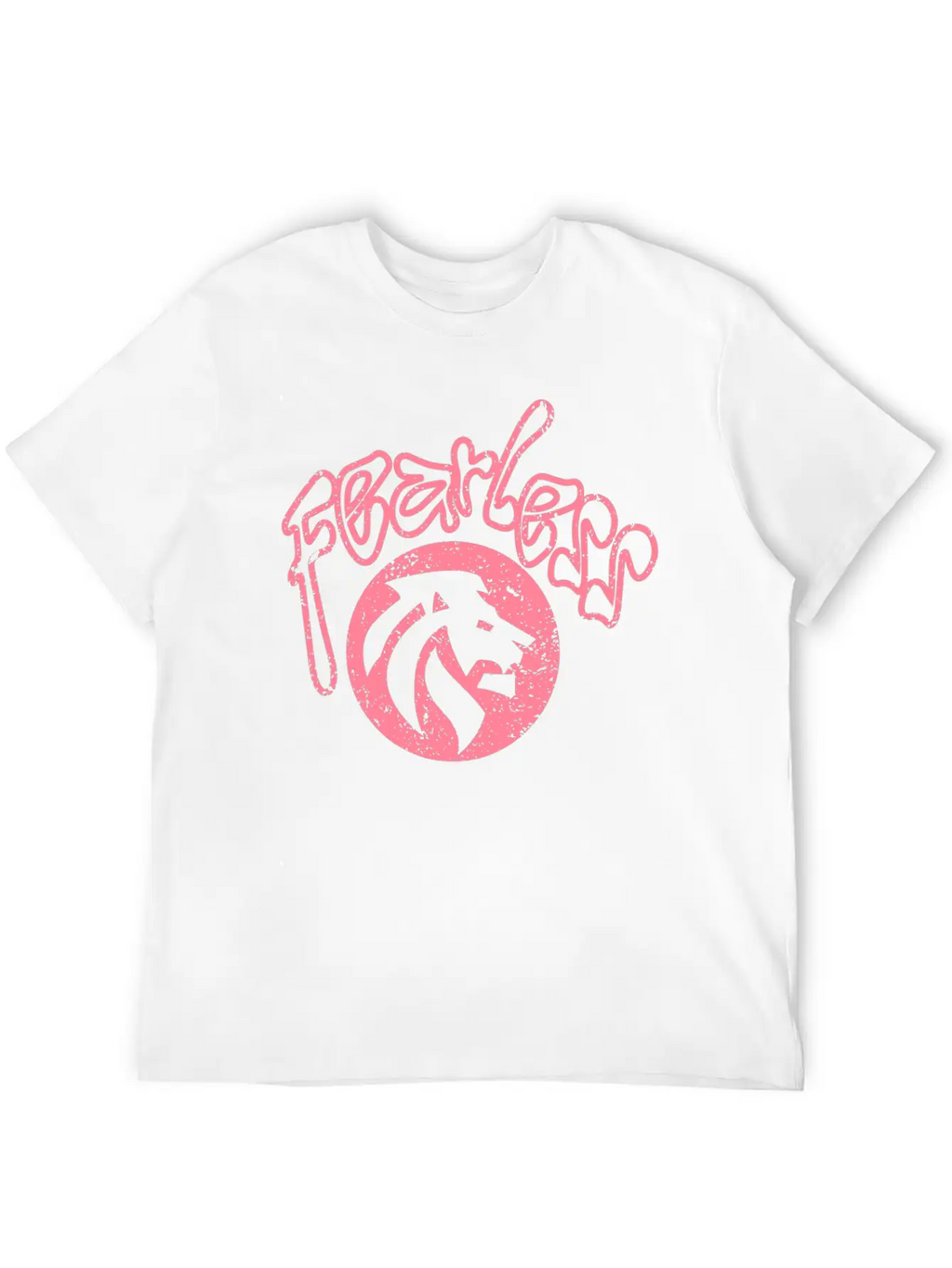 Fearless Quote Varsity T-shirt Basic Graphic T-Shirt – Daily Comfort In Soft Cotton