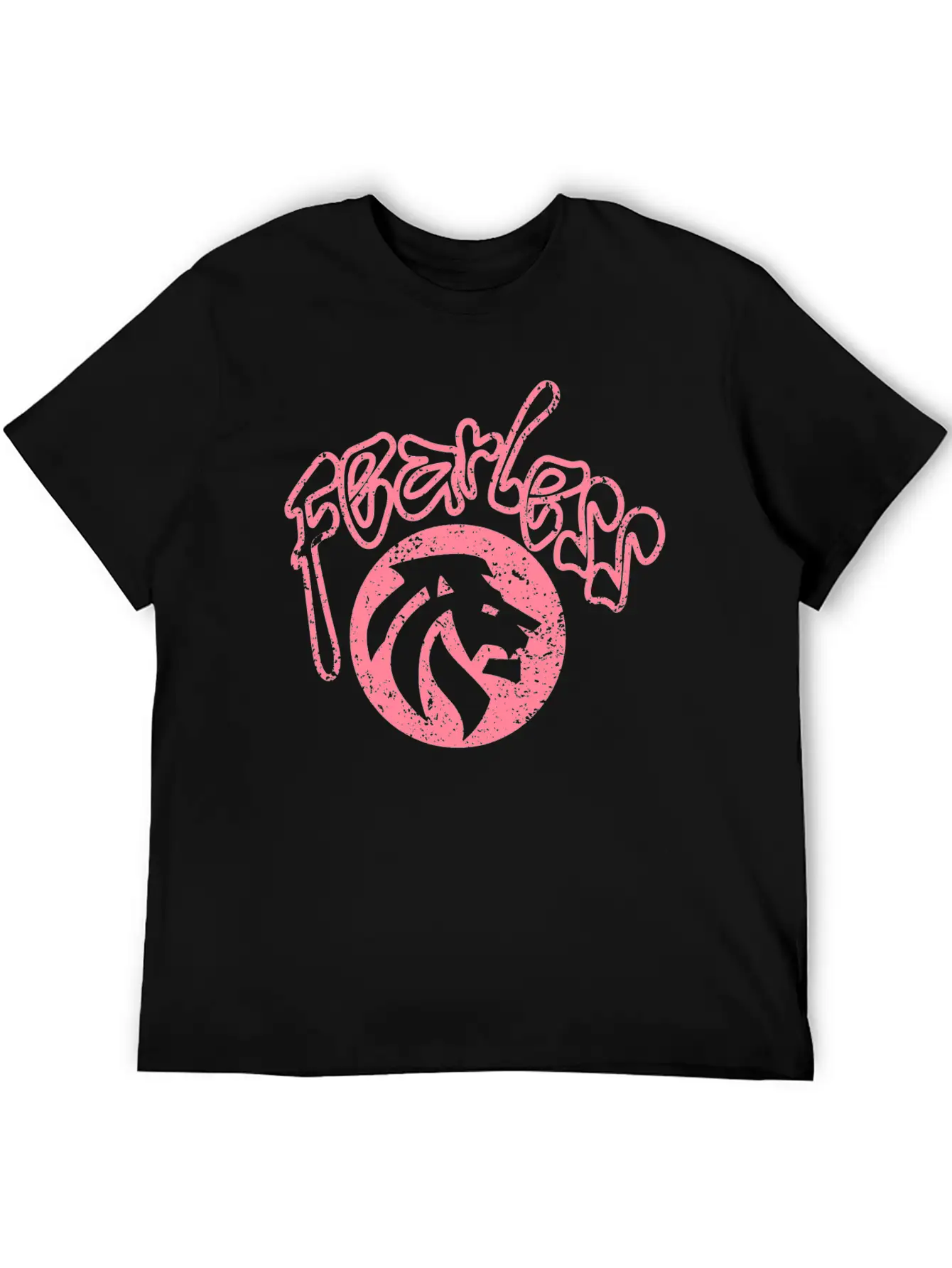 Fearless Quote Varsity T-shirt Basic Graphic T-Shirt – Daily Comfort In Soft Cotton