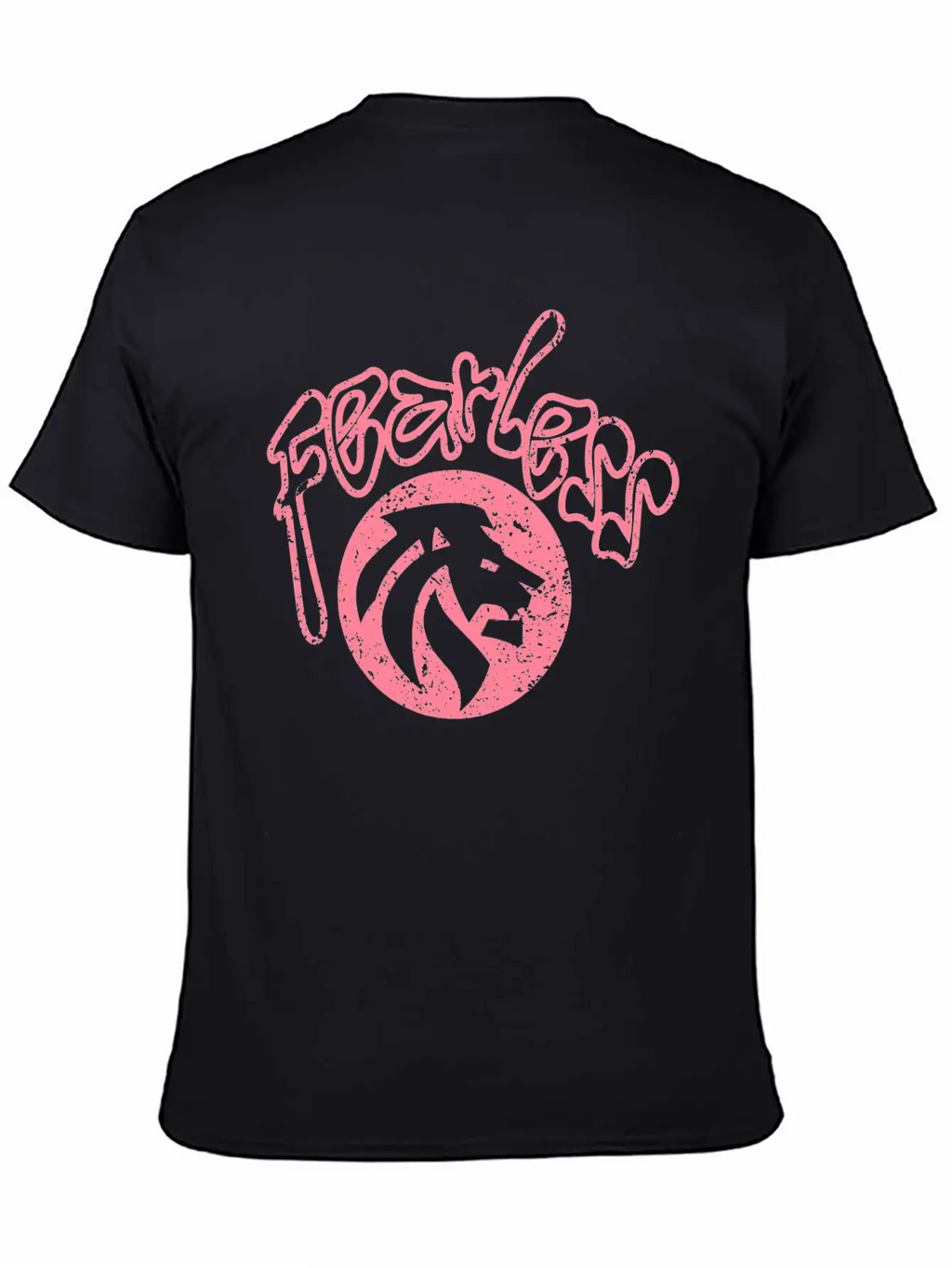Fearless Quote Varsity T-shirt Basic Graphic T-Shirt – Daily Comfort In Soft Cotton