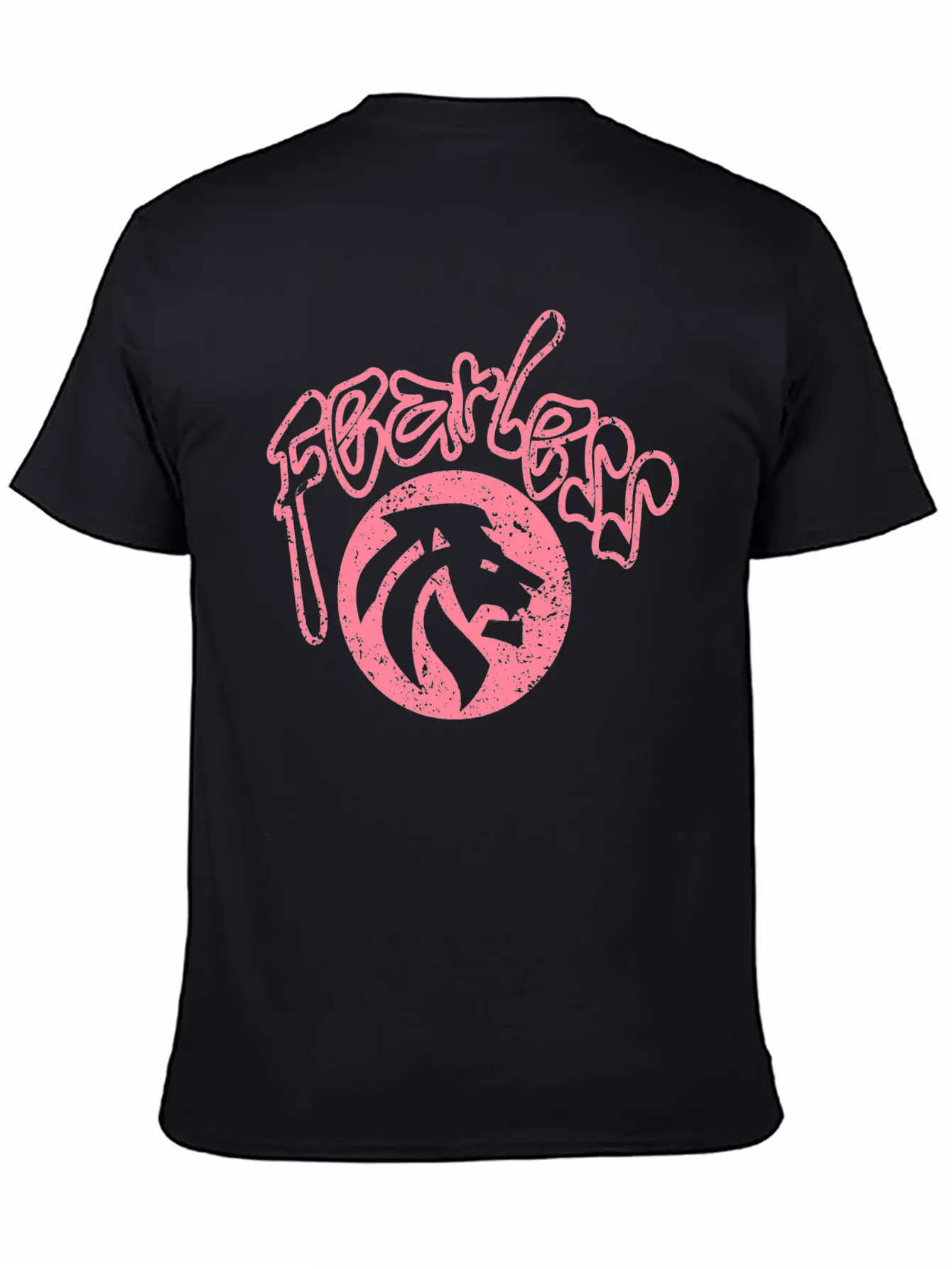 Fearless Quote Varsity T-shirt Basic Graphic T-Shirt – Daily Comfort In Soft Cotton