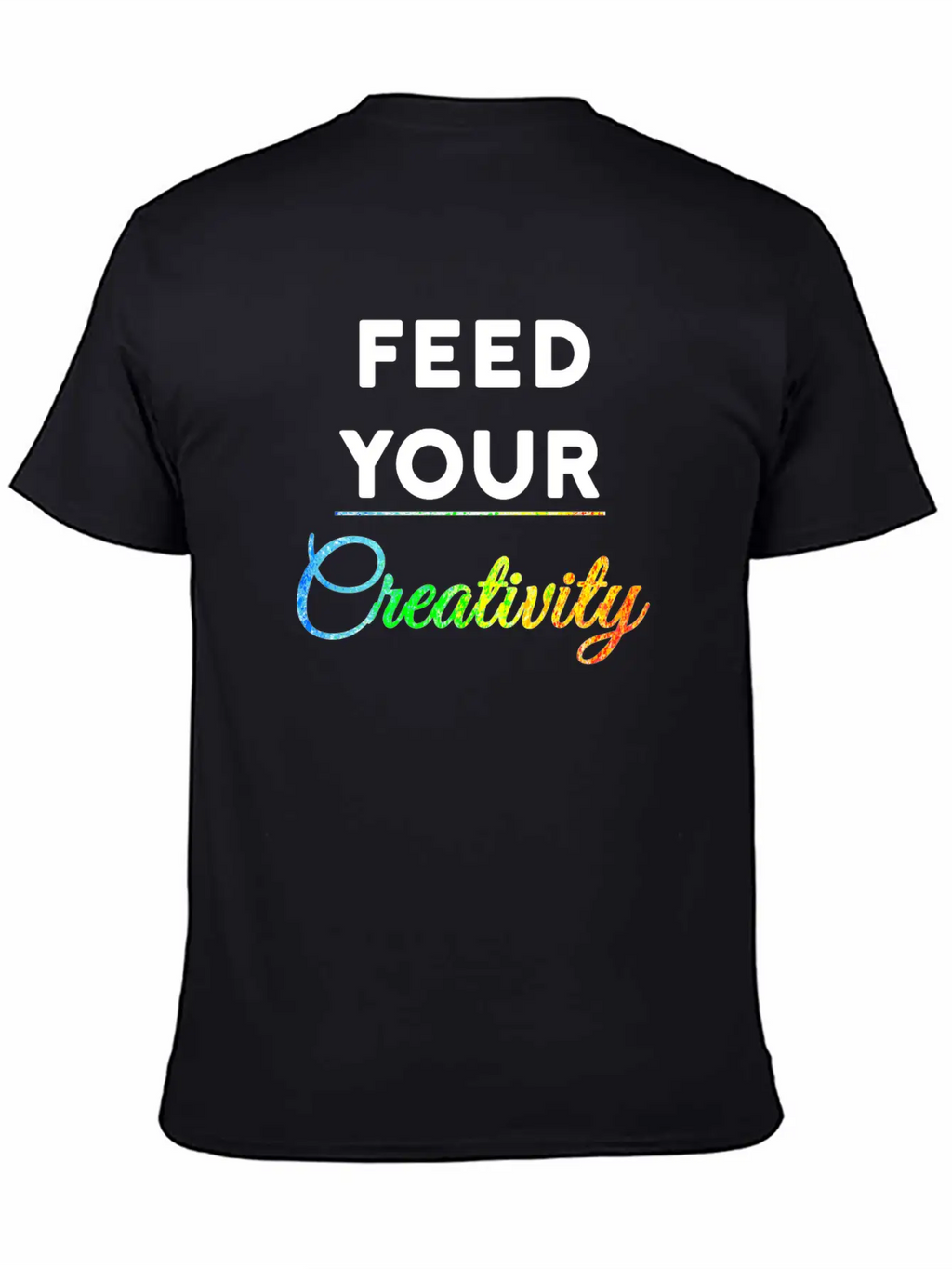 Feed Your Creativity Stylish Everyday T-Shirt – Unisex Basic Cotton Tee
