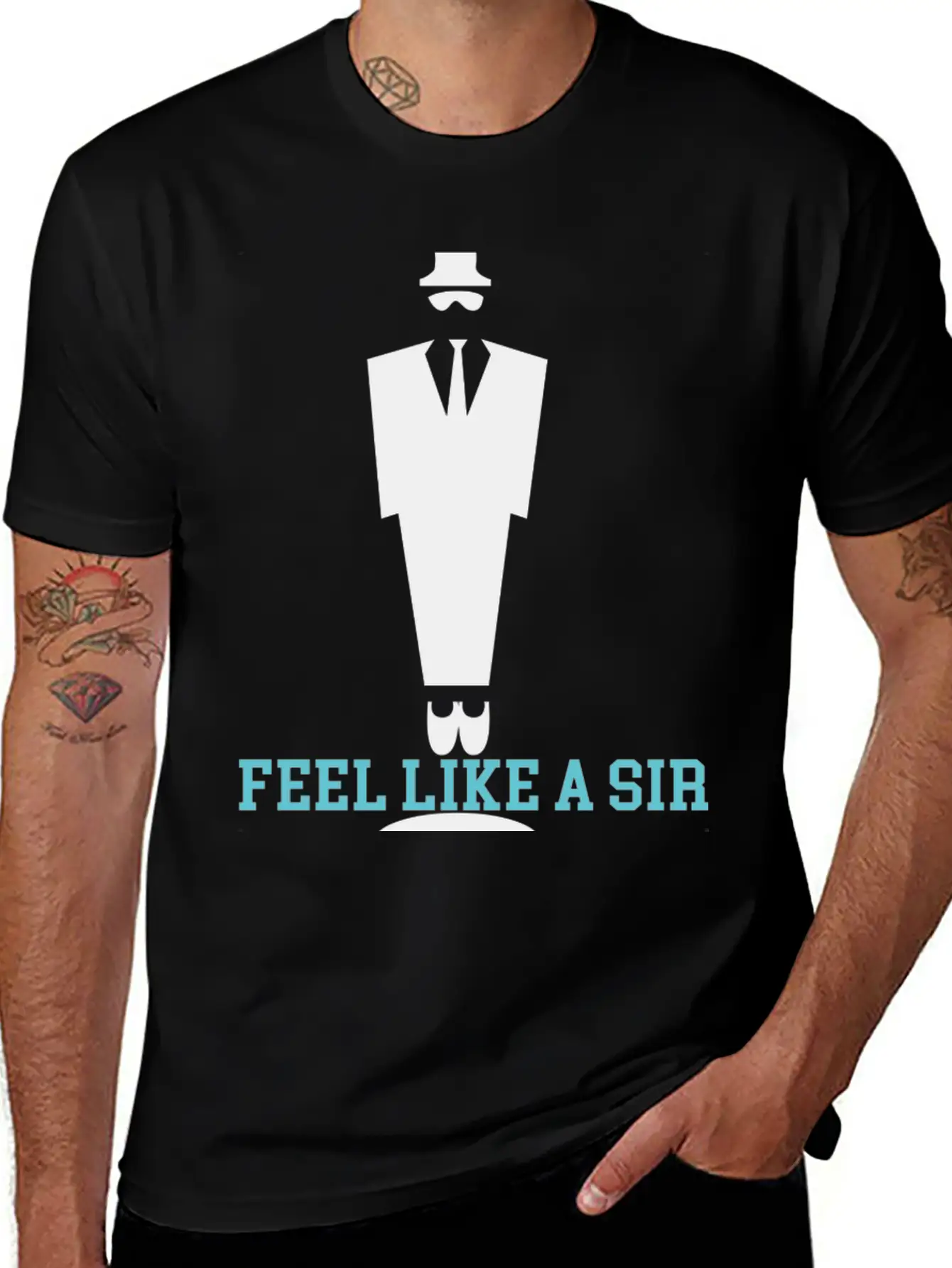 Feel Like A Sir Breathable Soft Cotton T-Shirt – Timeless Casual Look