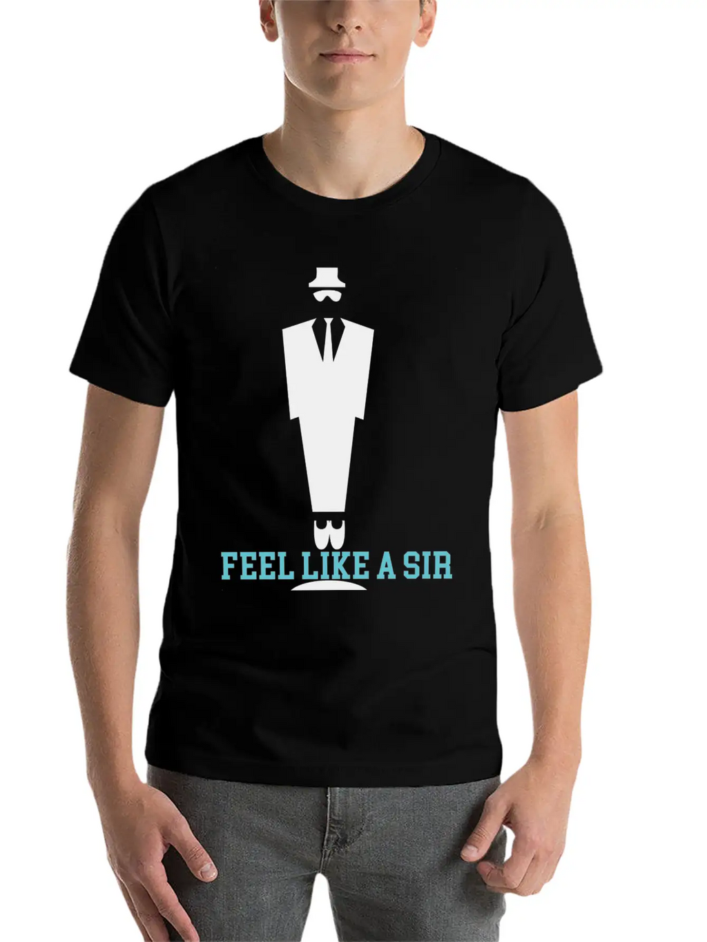 Feel Like A Sir Breathable Soft Cotton T-Shirt – Timeless Casual Look