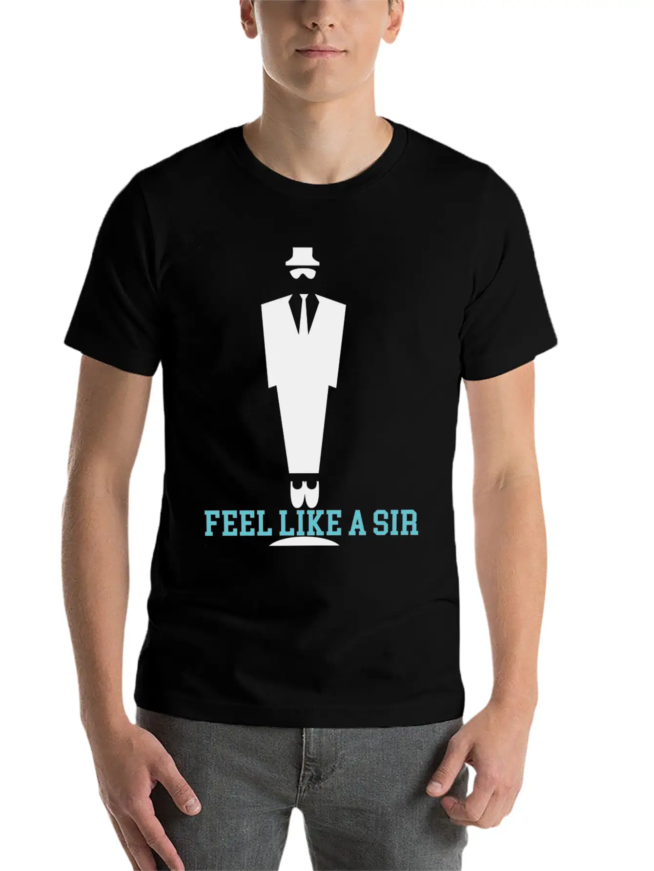 Feel Like A Sir Breathable Soft Cotton T-Shirt – Timeless Casual Look